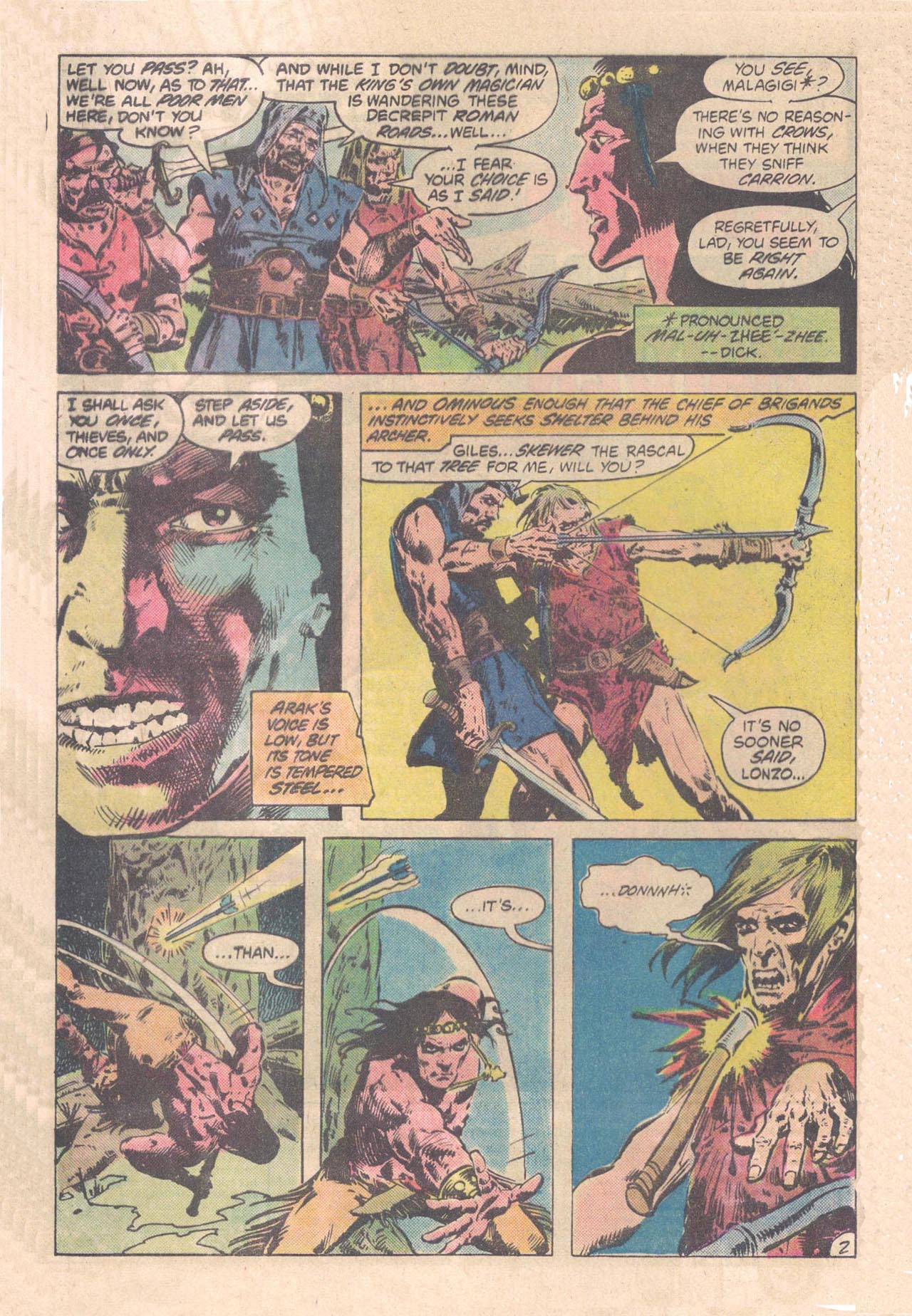 Read online Arak Son of Thunder comic -  Issue #3 - 4