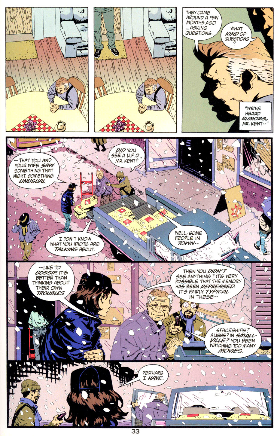 Read online Superman: The Kansas Sighting comic -  Issue #1 - 35