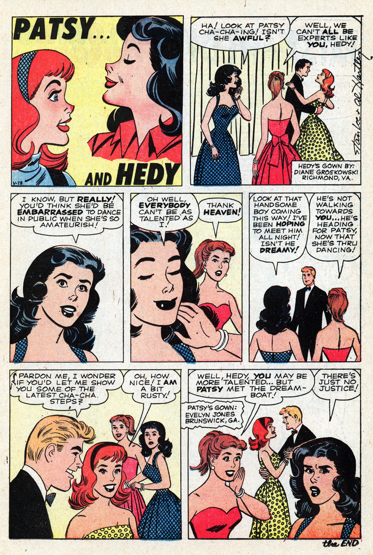 Read online Patsy and Hedy comic -  Issue #75 - 23