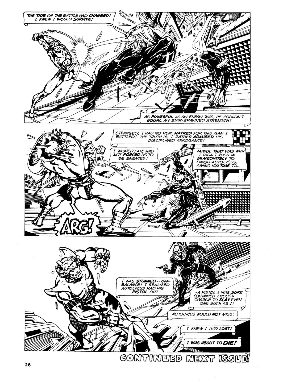 Read online Star Wars Weekly comic -  Issue #50 - 26