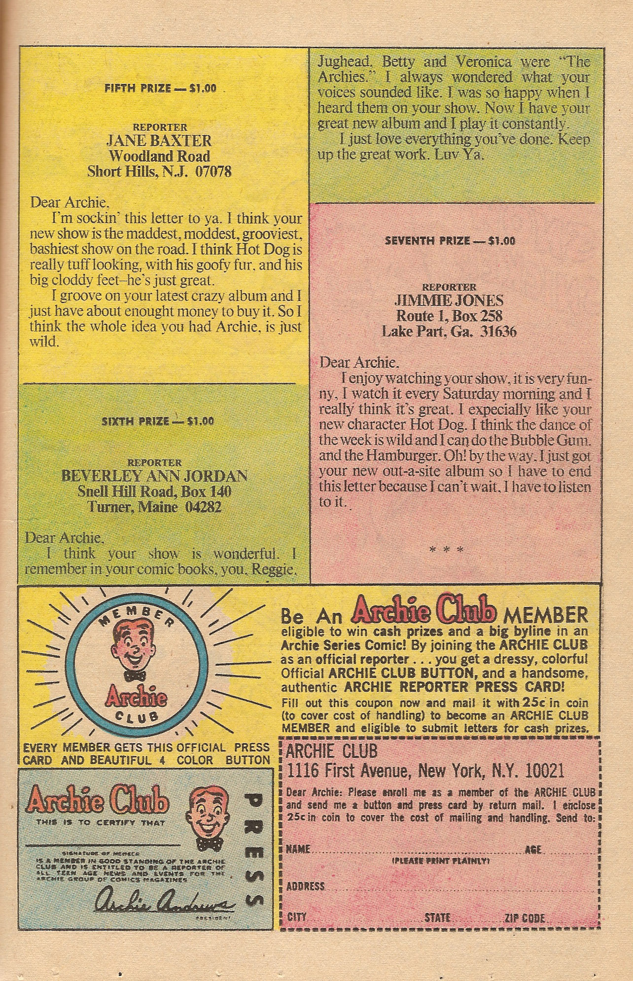 Read online Reggie's Wise Guy Jokes comic -  Issue #5 - 37