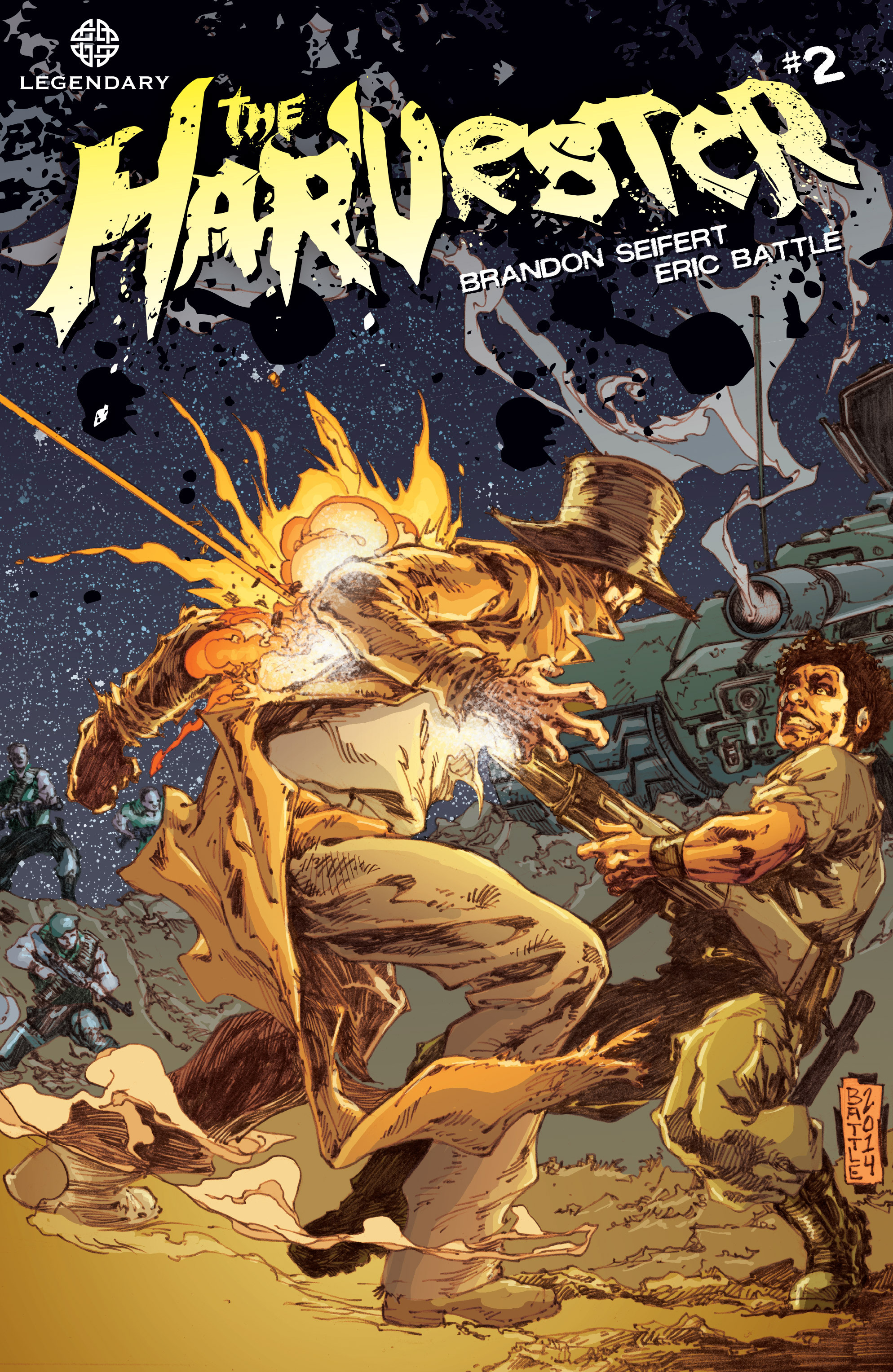 Read online The Harvester comic -  Issue #2 - 1