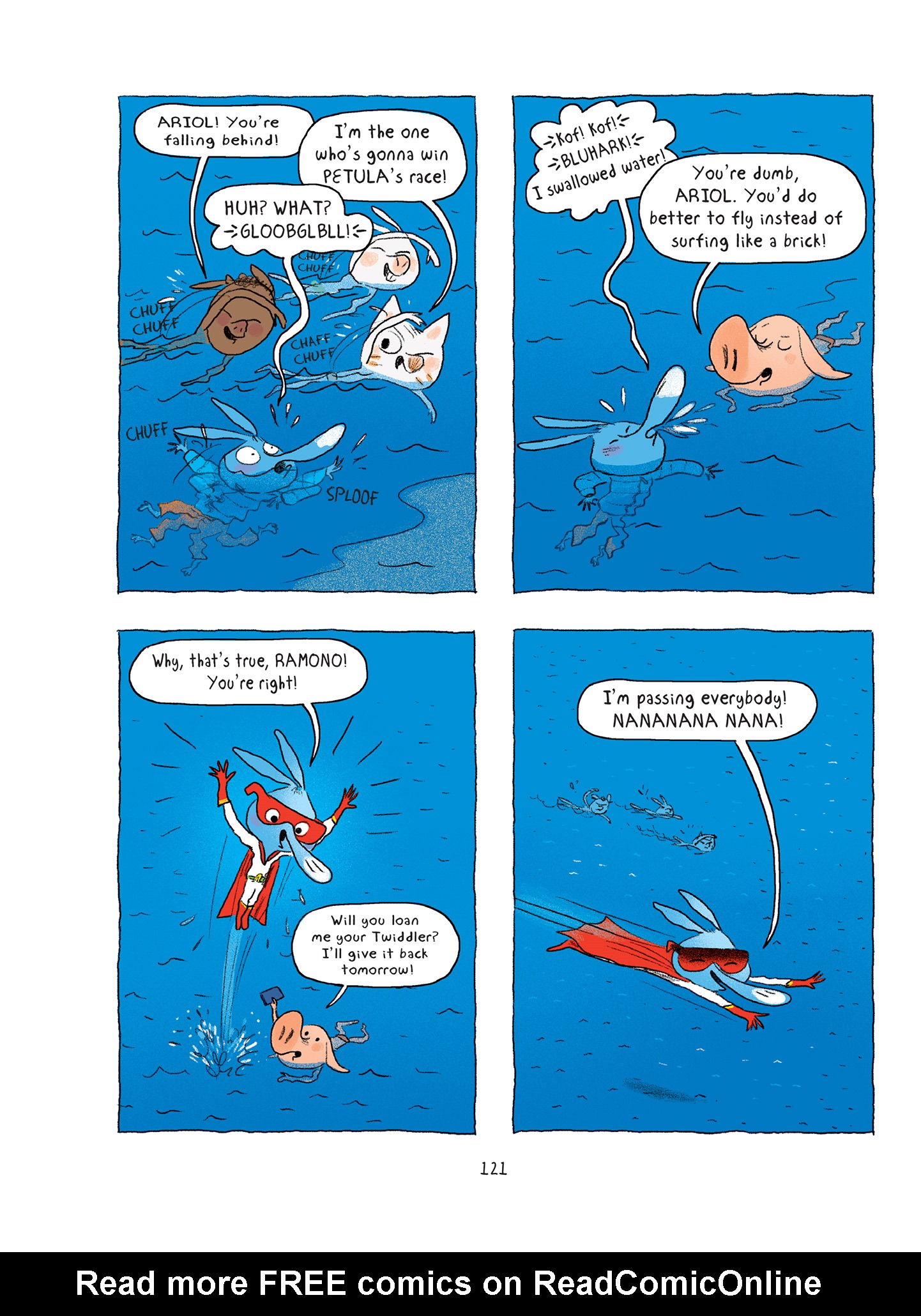Read online Ariol comic -  Issue # TPB 7 - 123