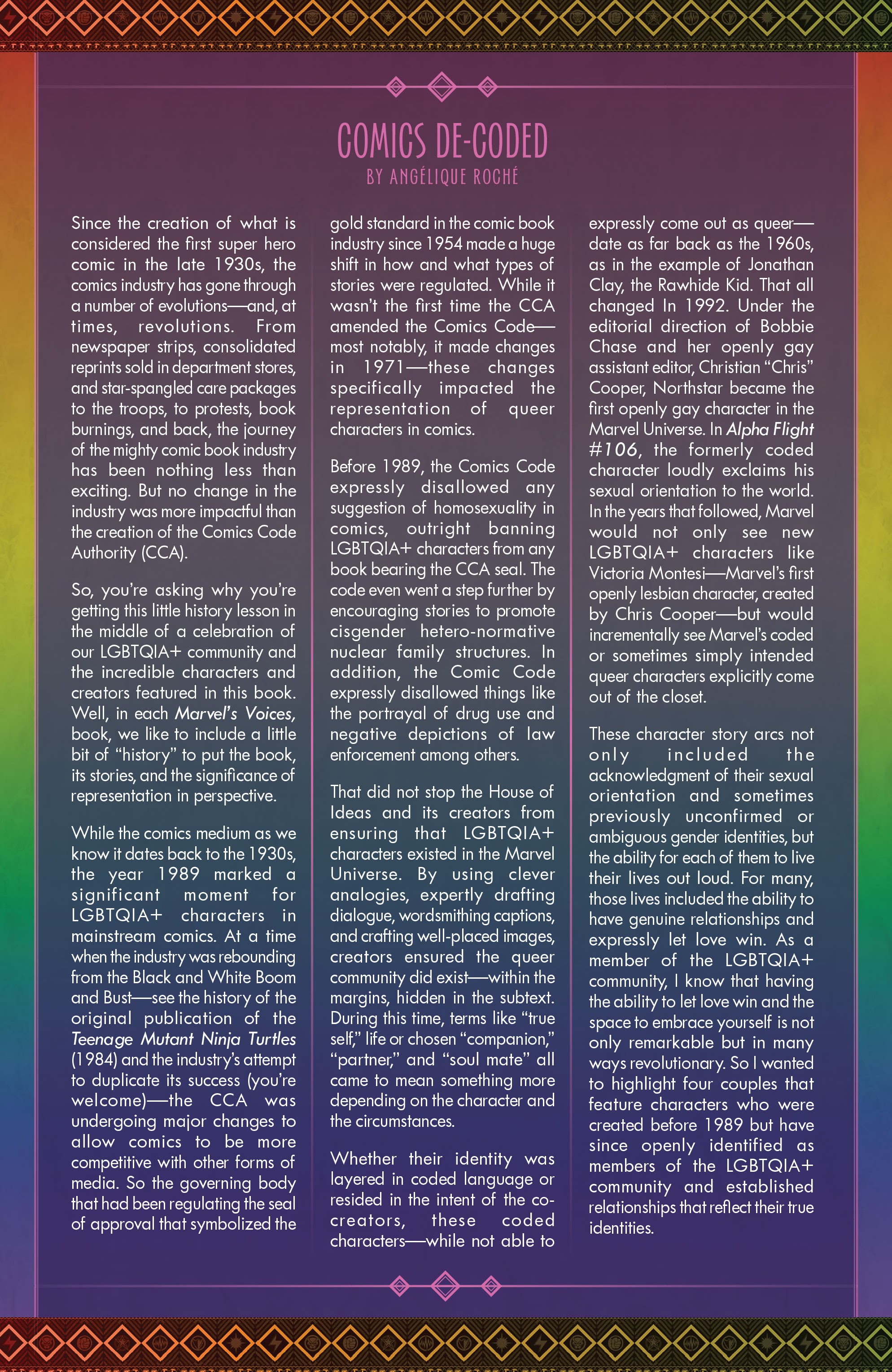 Read online Marvel's Voices: Pride (2022) comic -  Issue # Full - 24