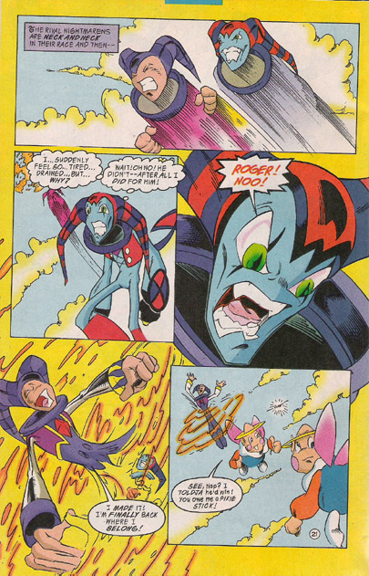 Read online NiGHTS into Dreams... comic -  Issue #6 - 23