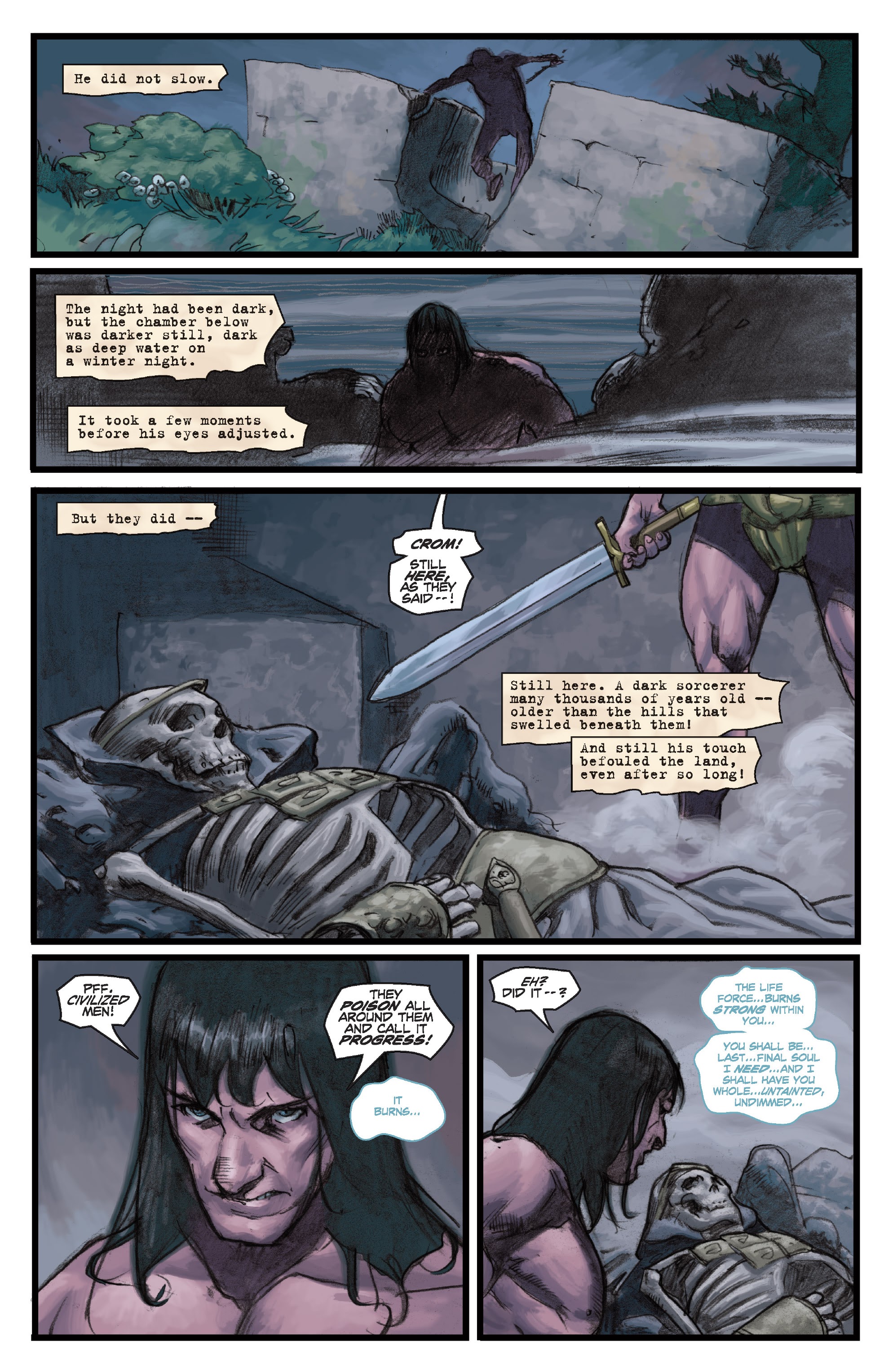 Read online Conan Chronicles Epic Collection comic -  Issue # TPB Out of the Darksome Hills (Part 4) - 80