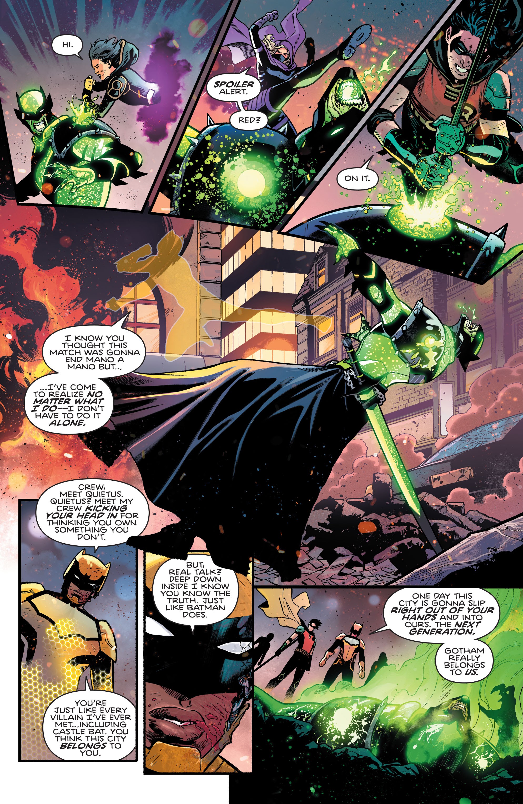 Read online Dark Nights: Death Metal Robin King comic -  Issue # Full - 40