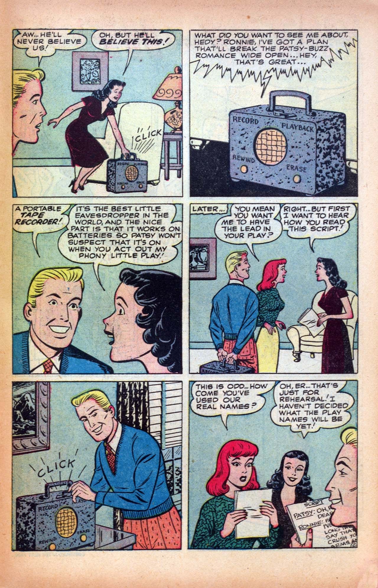 Read online Patsy and Hedy comic -  Issue #28 - 27