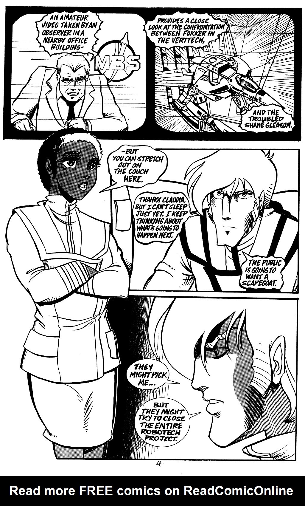 Read online Robotech: Return to Macross comic -  Issue #17 - 6