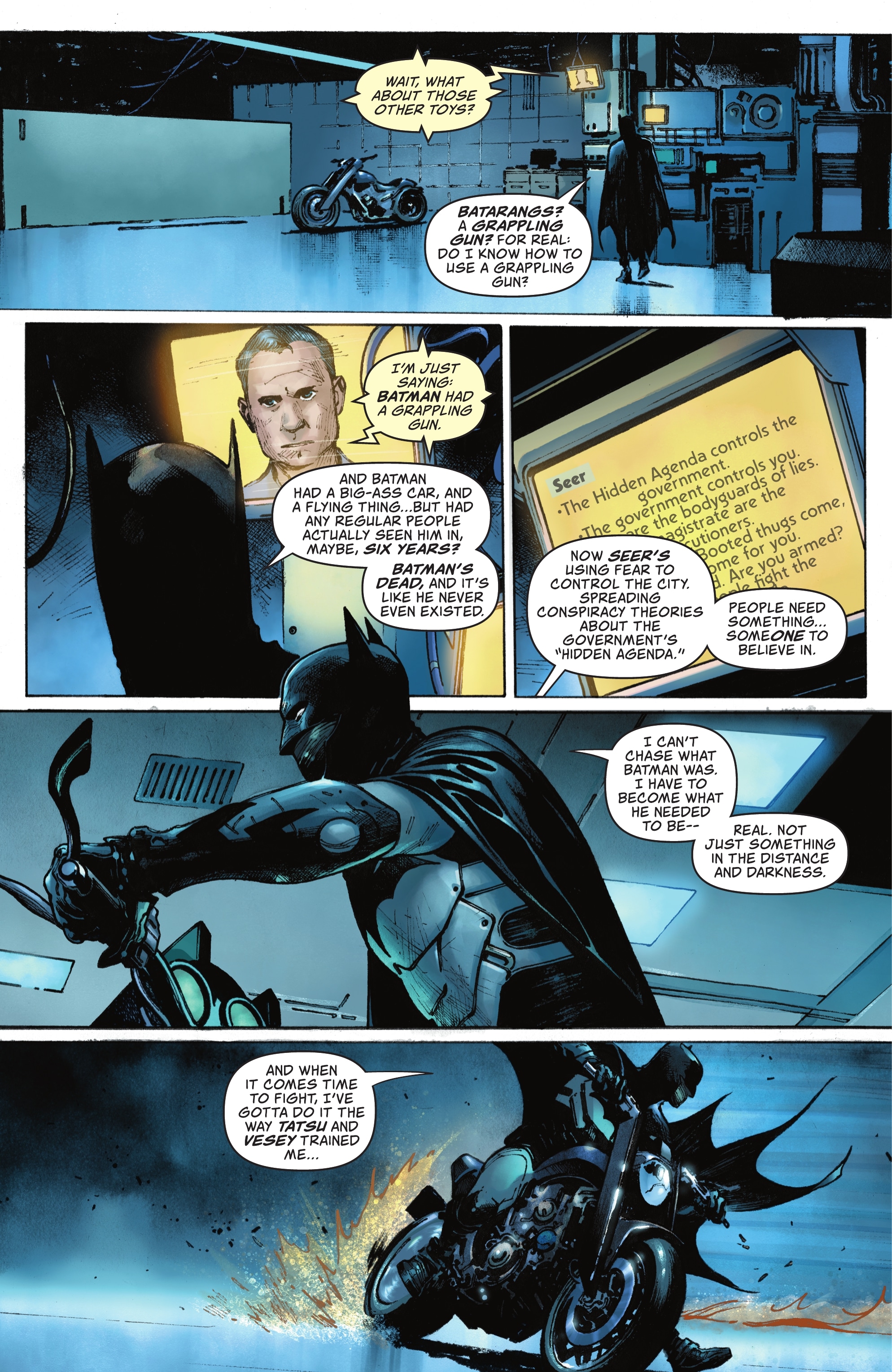 Read online I Am Batman comic -  Issue #1 - 6