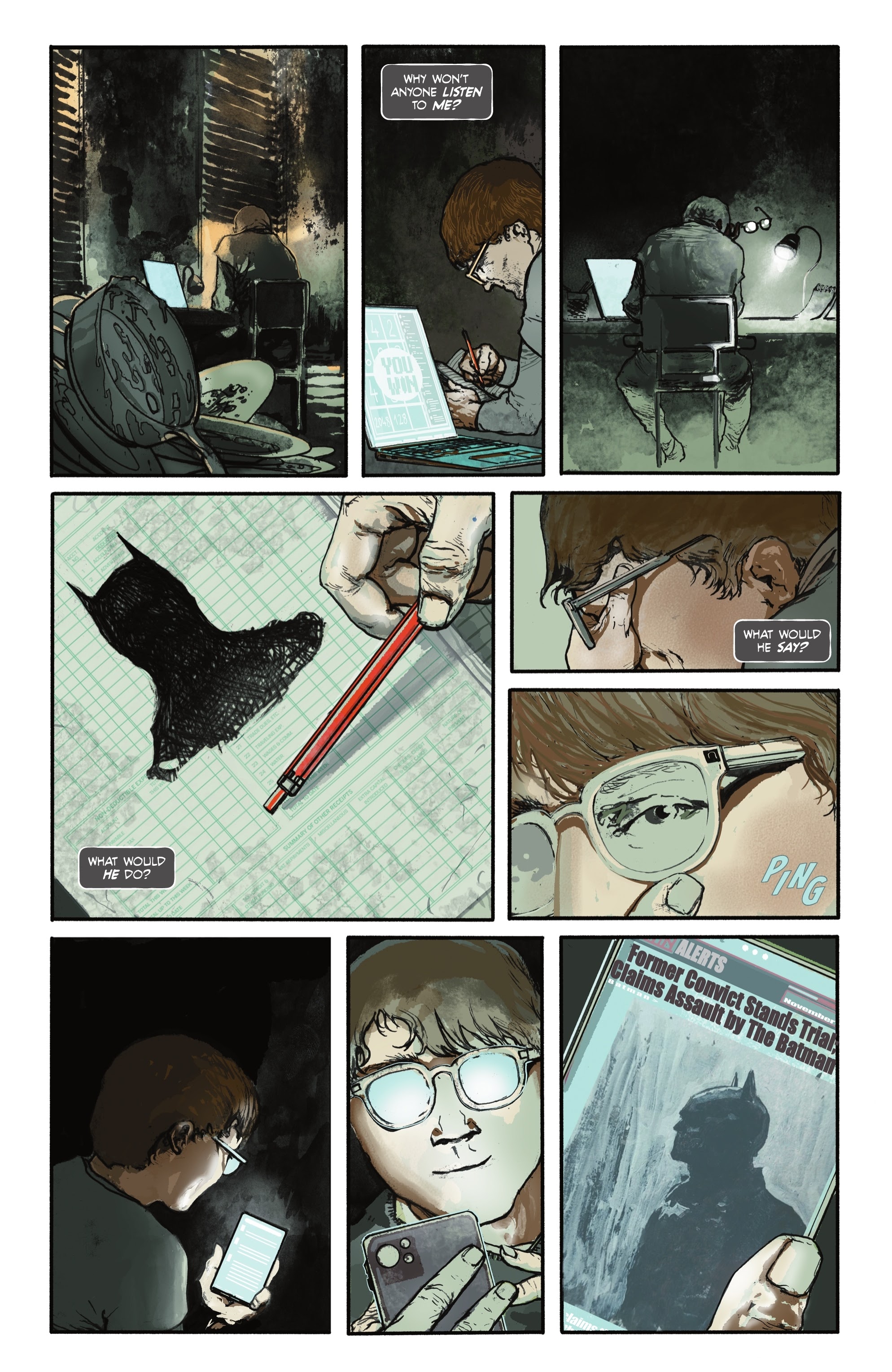 Read online The Riddler: Year One comic -  Issue #1 - 27