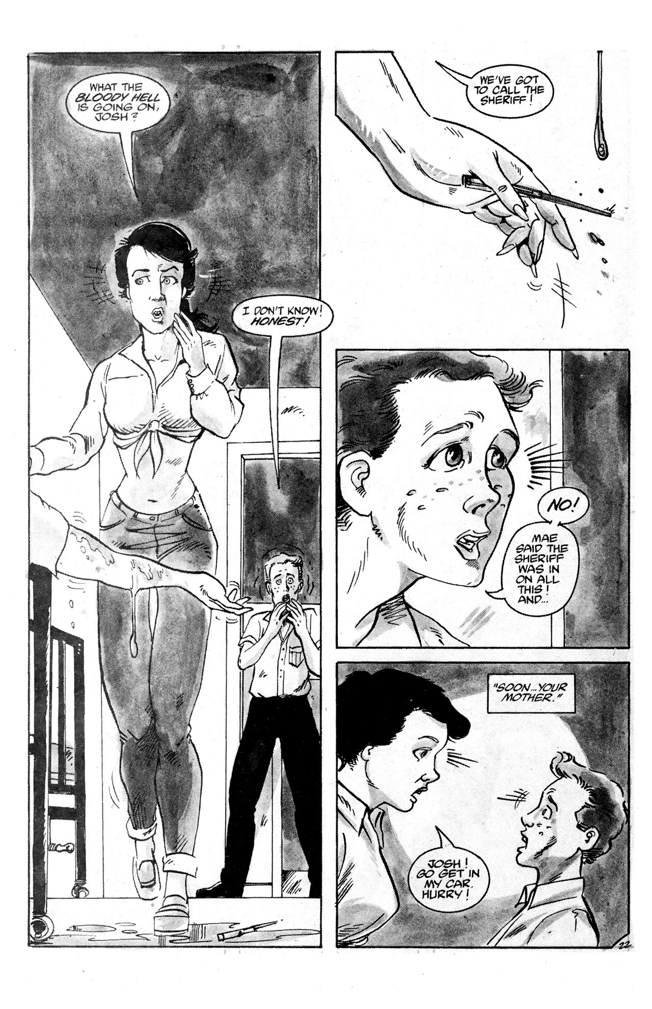 Read online Invaders From Mars (1990) comic -  Issue #2 - 24