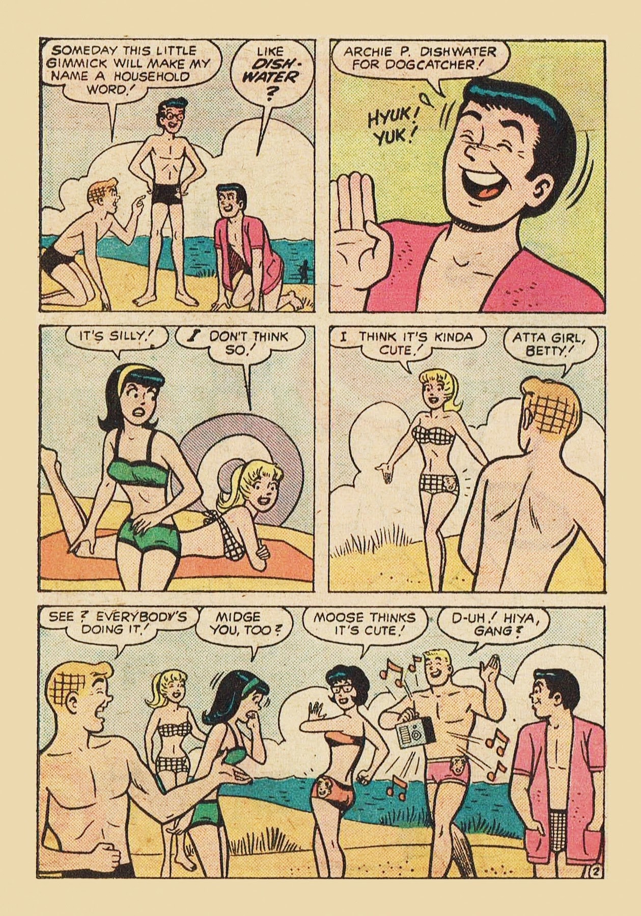 Read online Archie Digest Magazine comic -  Issue #20 - 134
