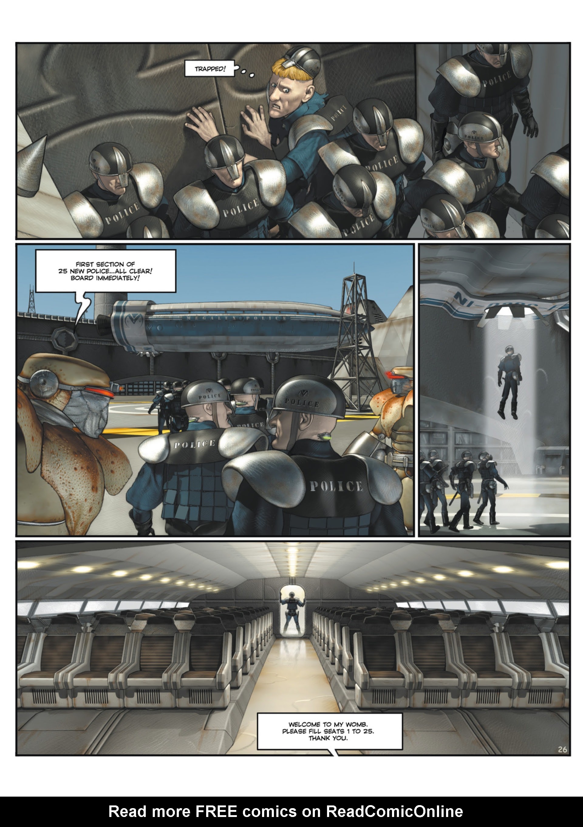 Read online Humanoids Presents: The Jodoverse comic -  Issue # TPB - 101