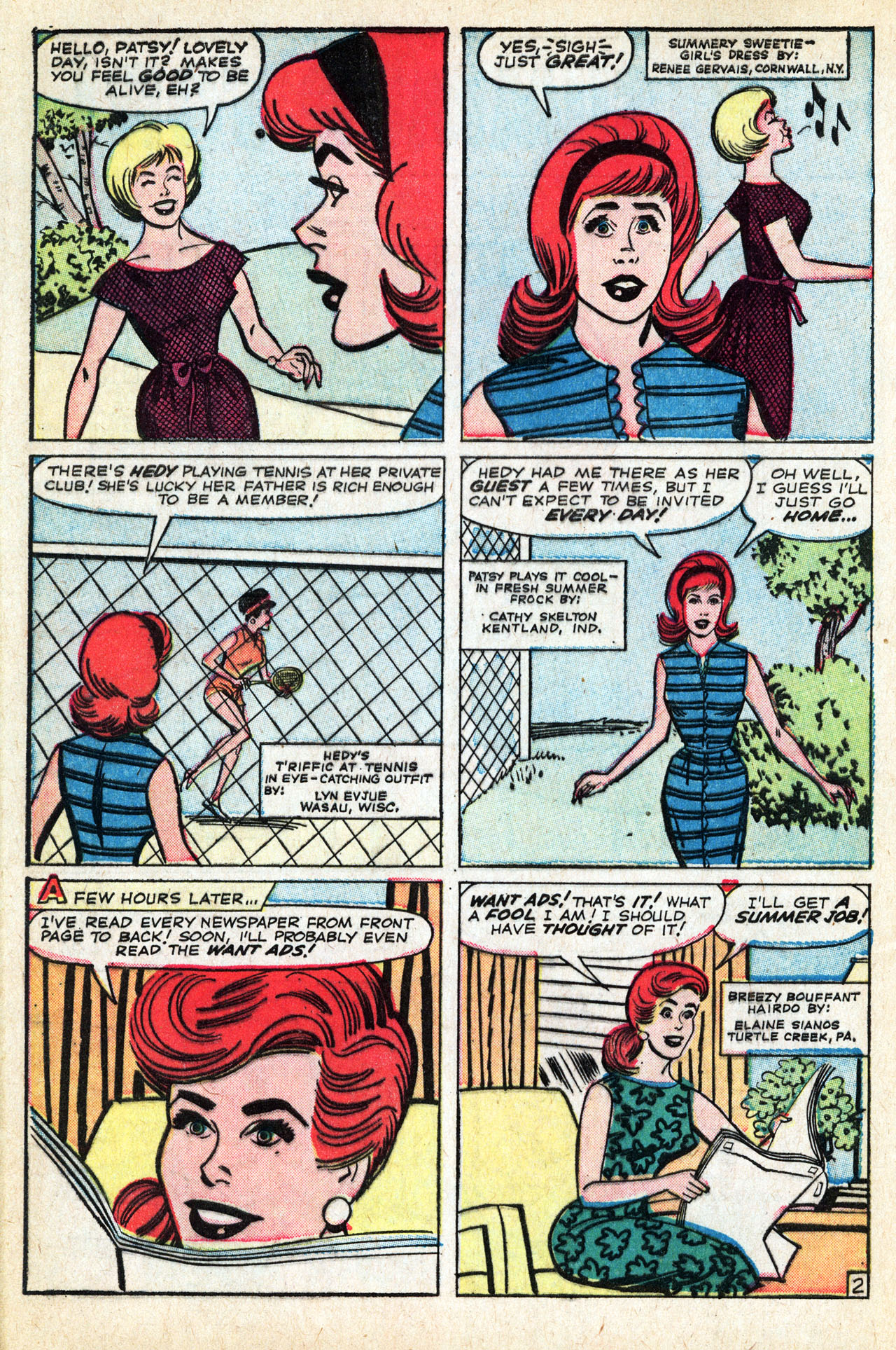 Read online Patsy Walker comic -  Issue #110 - 4
