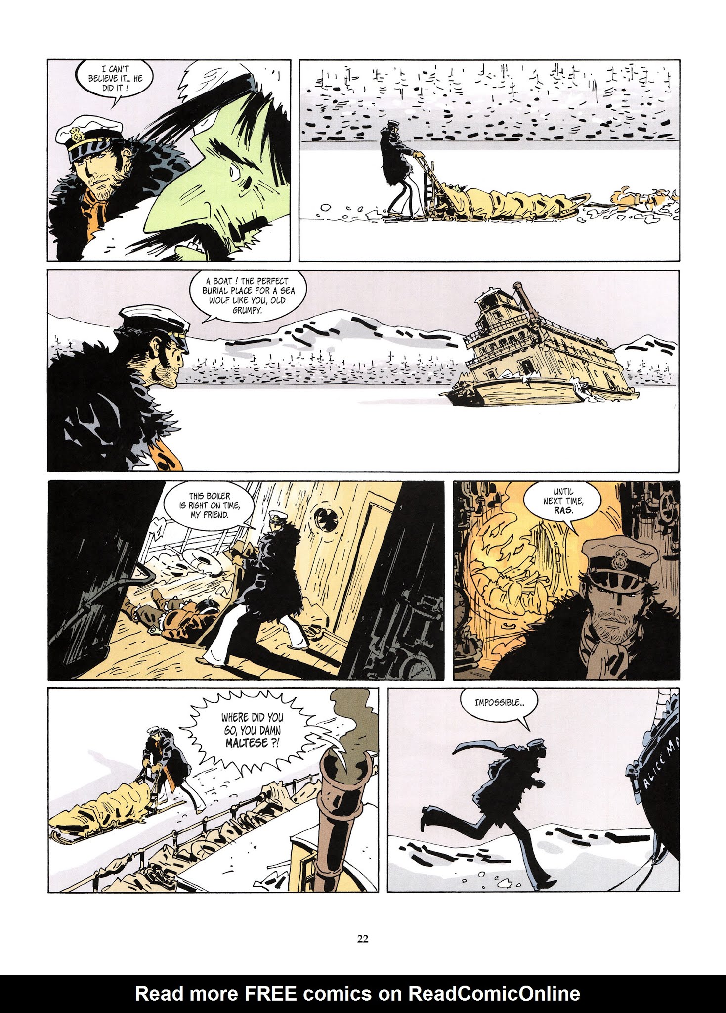 Read online Corto Maltese [FRA] comic -  Issue # TPB 13 - 17