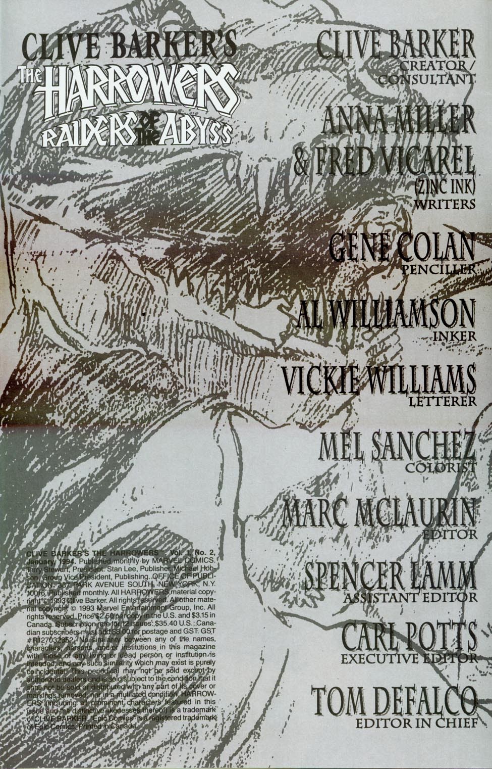 Read online Clive Barker's The Harrowers comic -  Issue #2 - 2