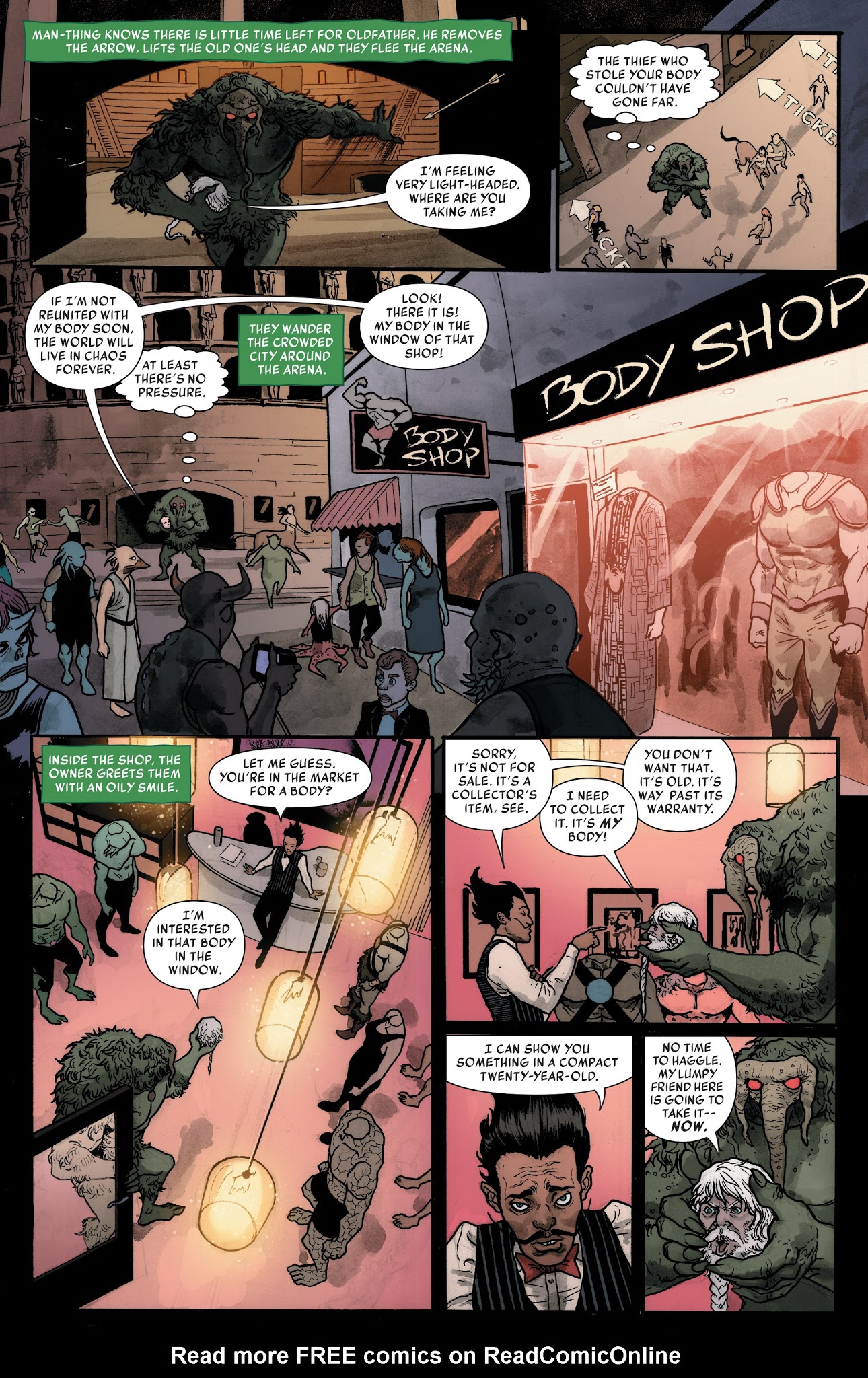 Read online Man-Thing (2017) comic -  Issue # _TPB - 80