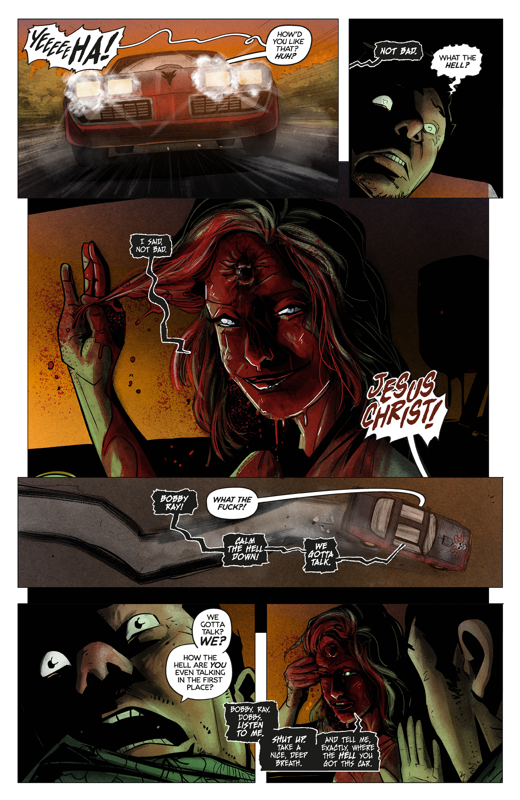 Read online Drive Like Hell comic -  Issue #1 - 9