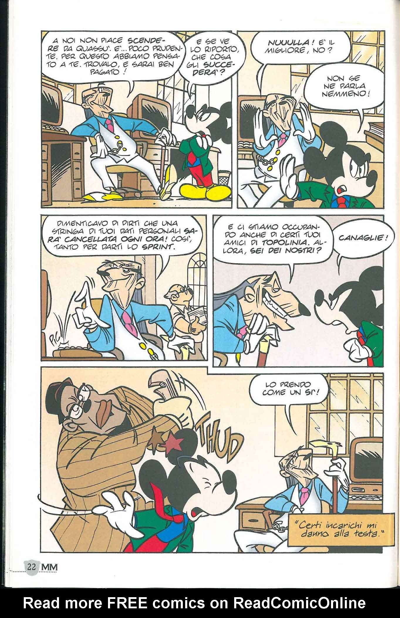 Read online Mickey Mouse Mystery Magazine comic -  Issue #8 - 22