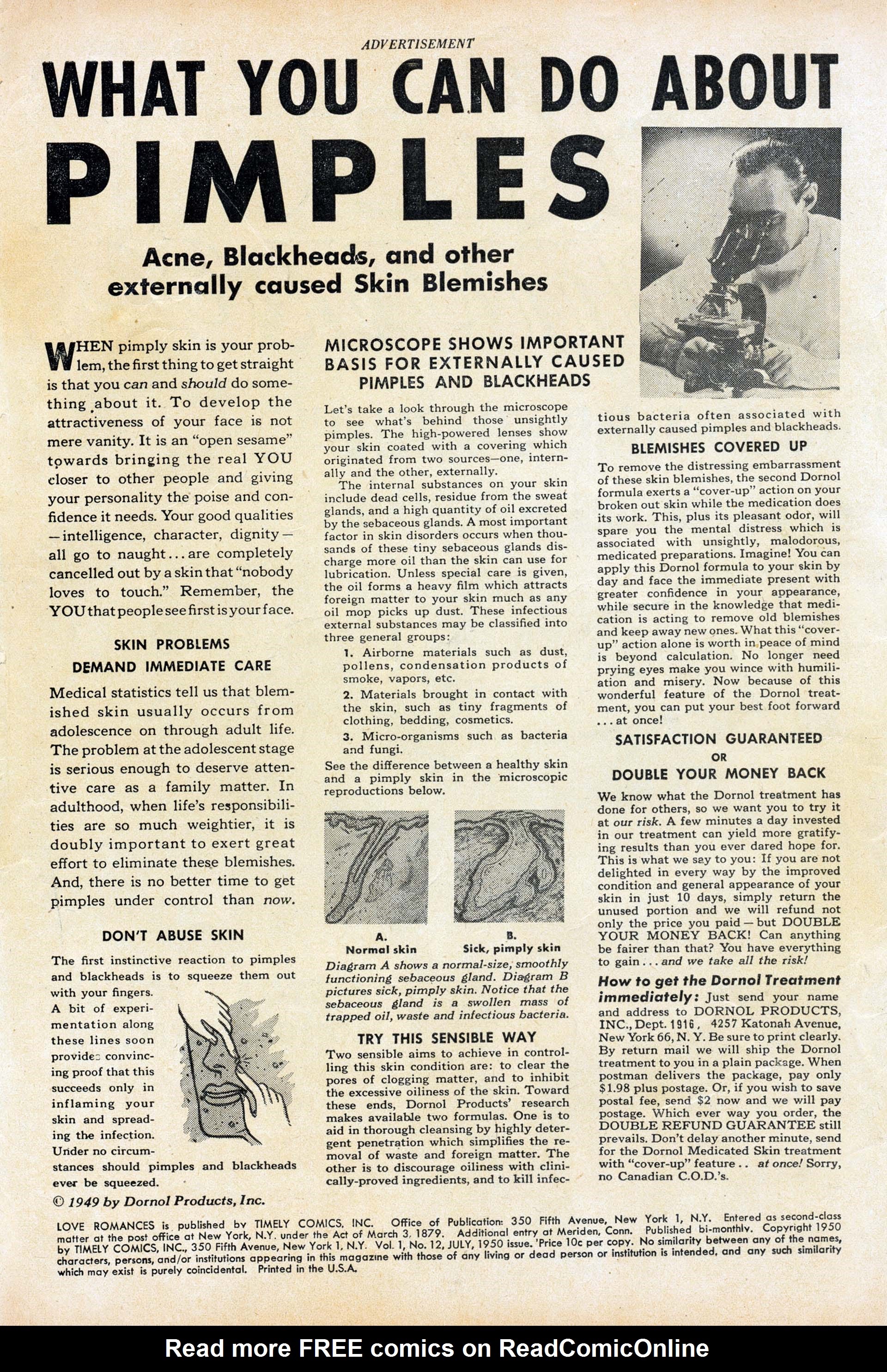 Read online Love Romances comic -  Issue #12 - 2