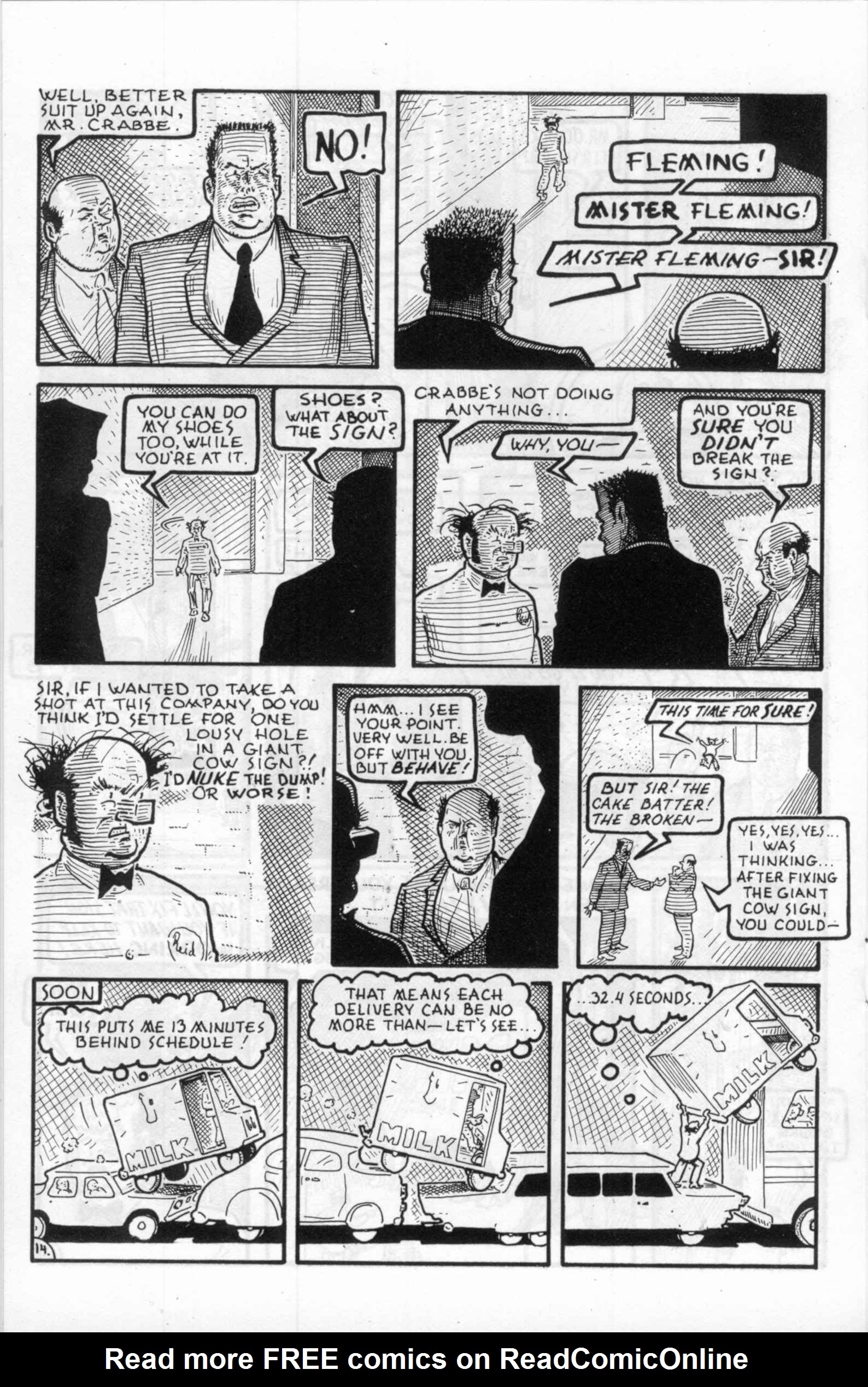 Read online Reid Fleming, World's Toughest Milkman (1980) comic -  Issue #8 - 16