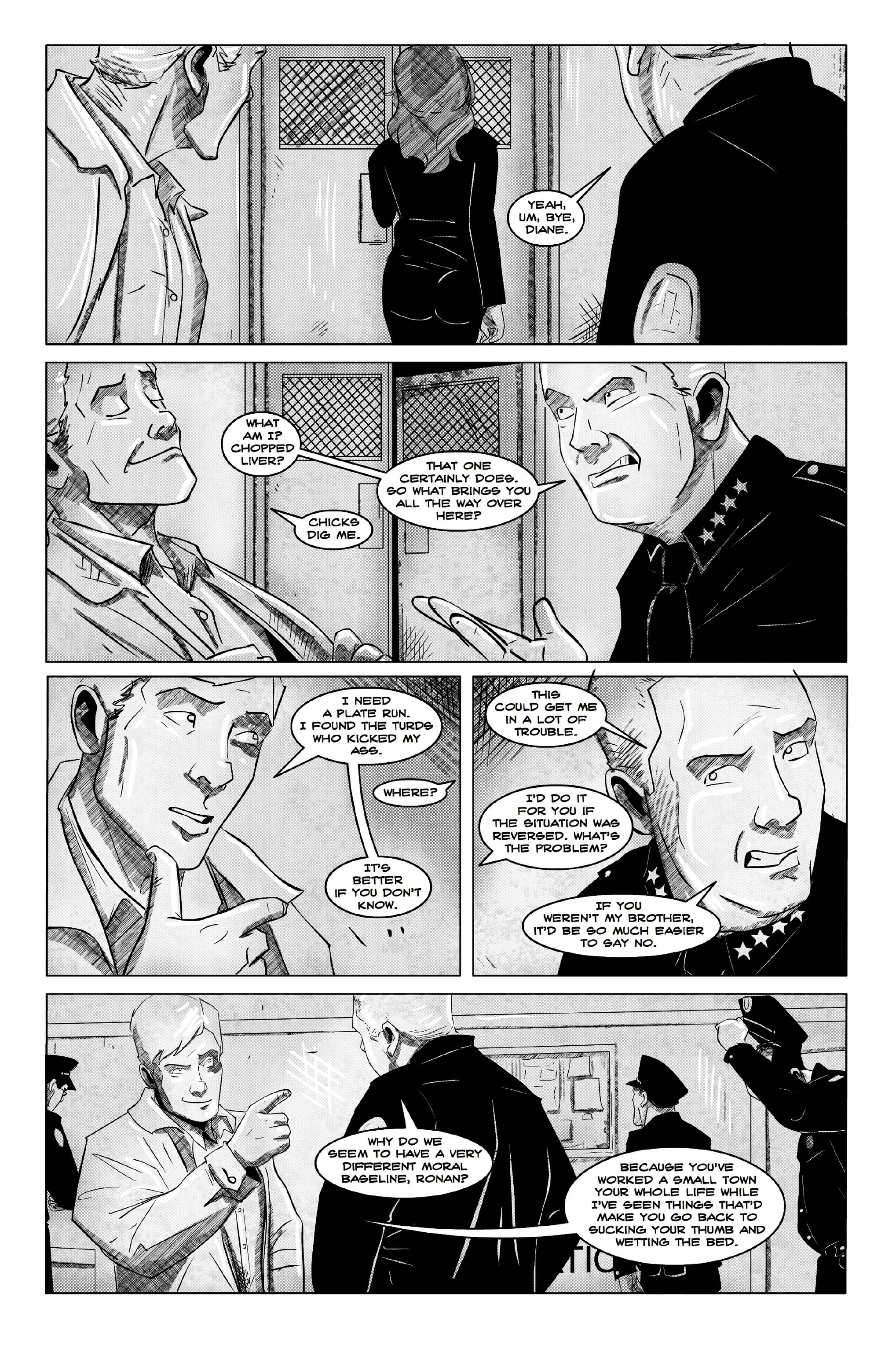 Read online Two Redheads & A Dead Blonde comic -  Issue #3 - 7