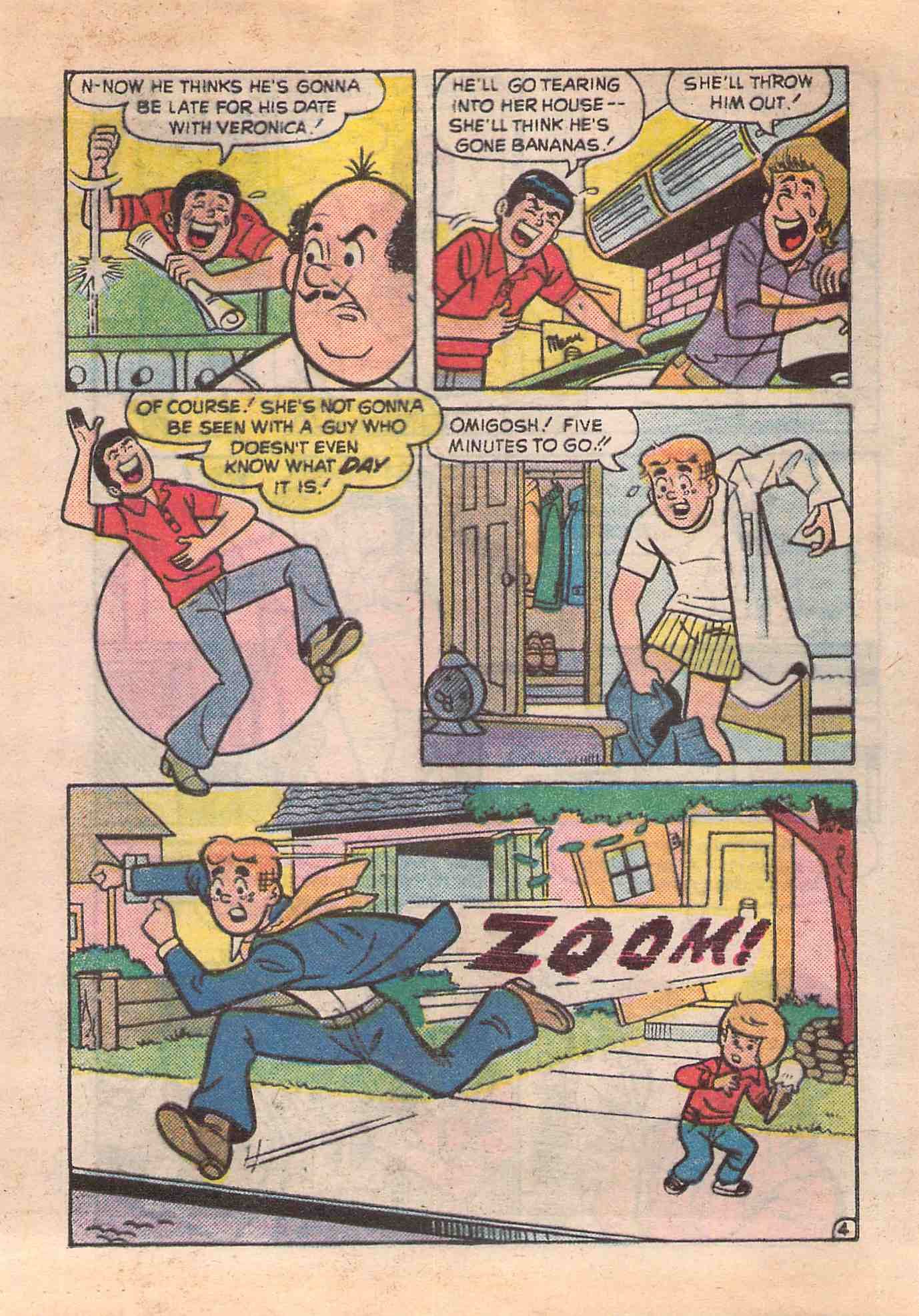 Read online Archie's Double Digest Magazine comic -  Issue #32 - 159