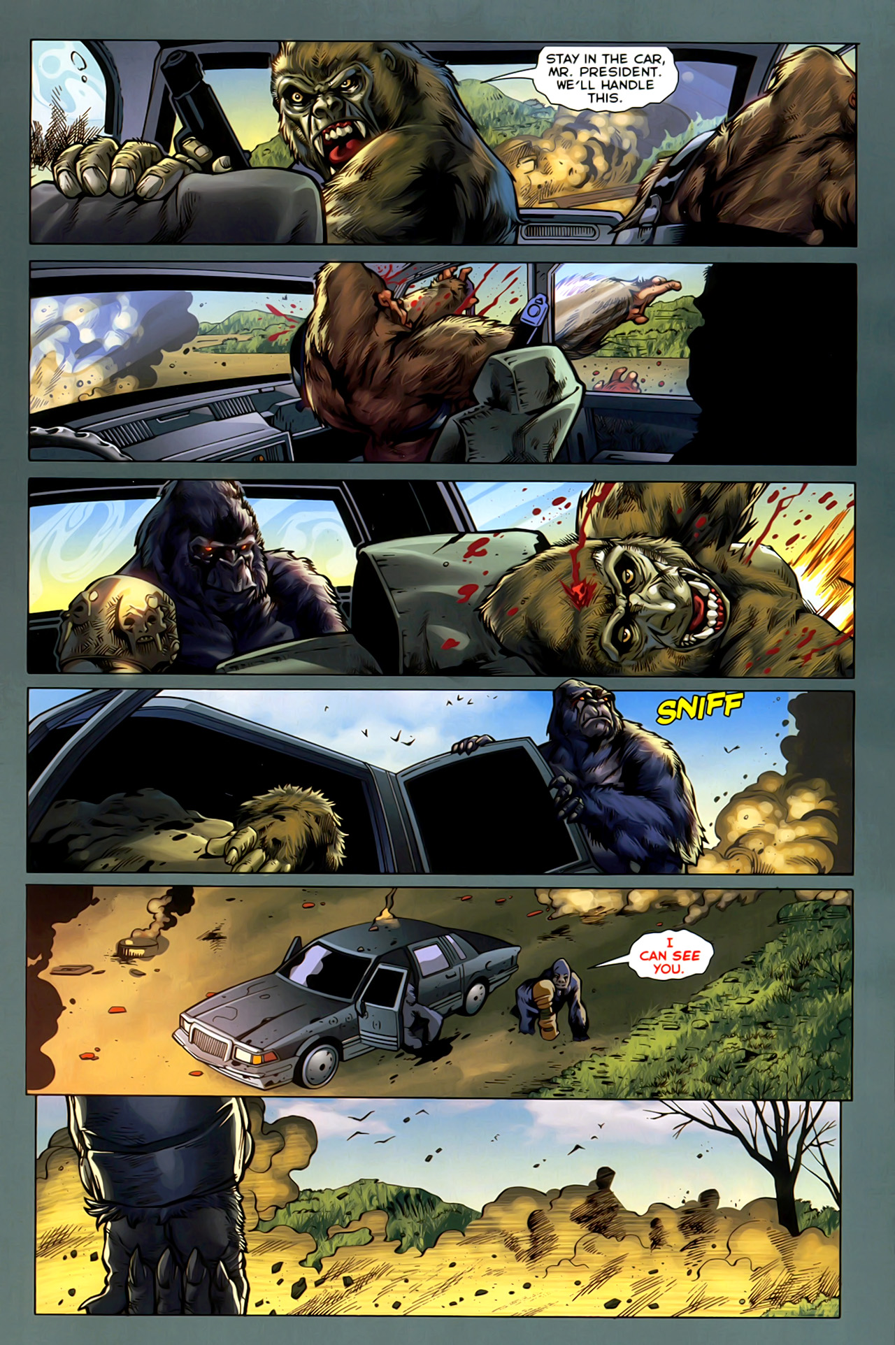 Read online Flashpoint: Grodd of War comic -  Issue # Full - 30