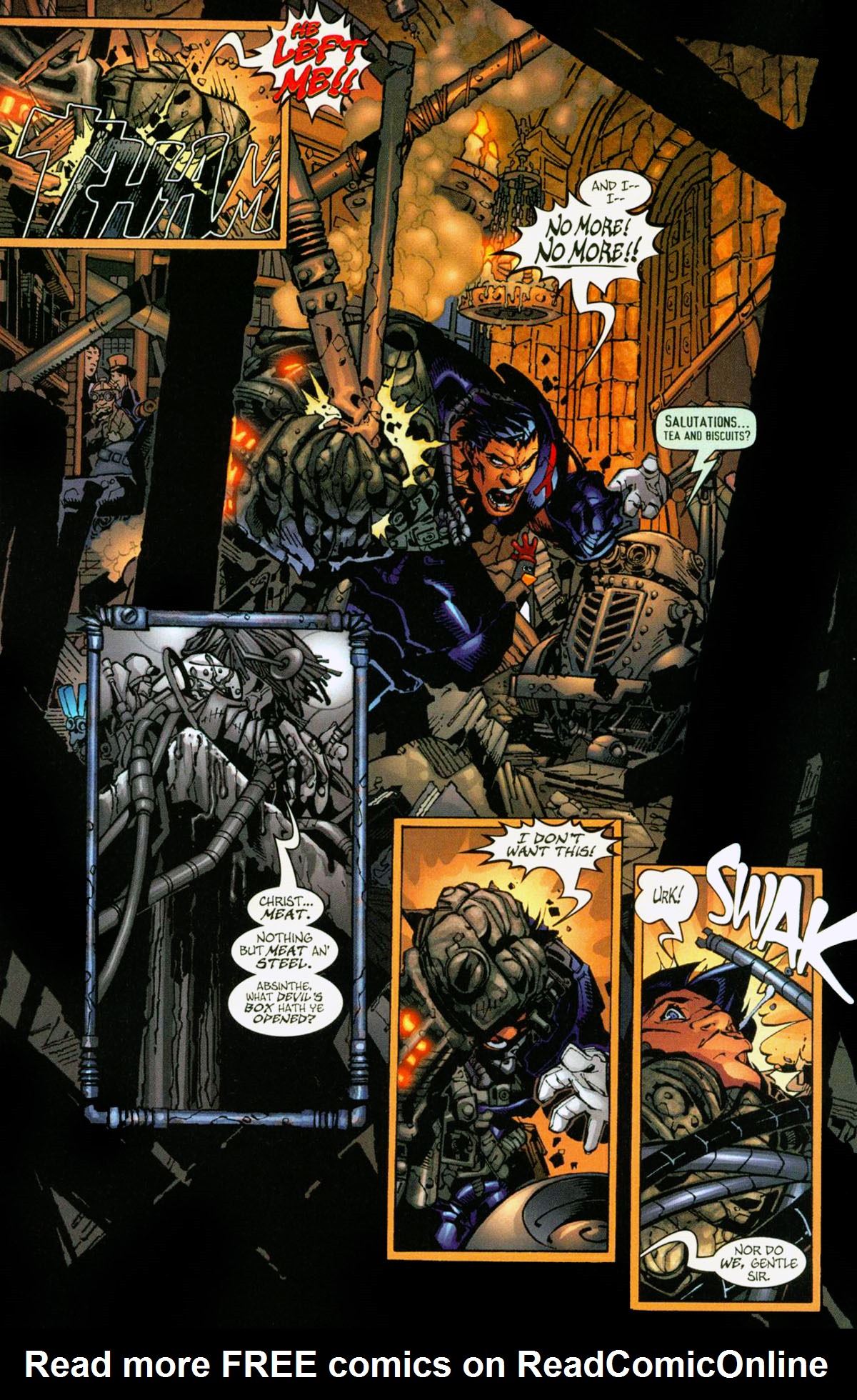 Read online Steampunk comic -  Issue #7 - 15