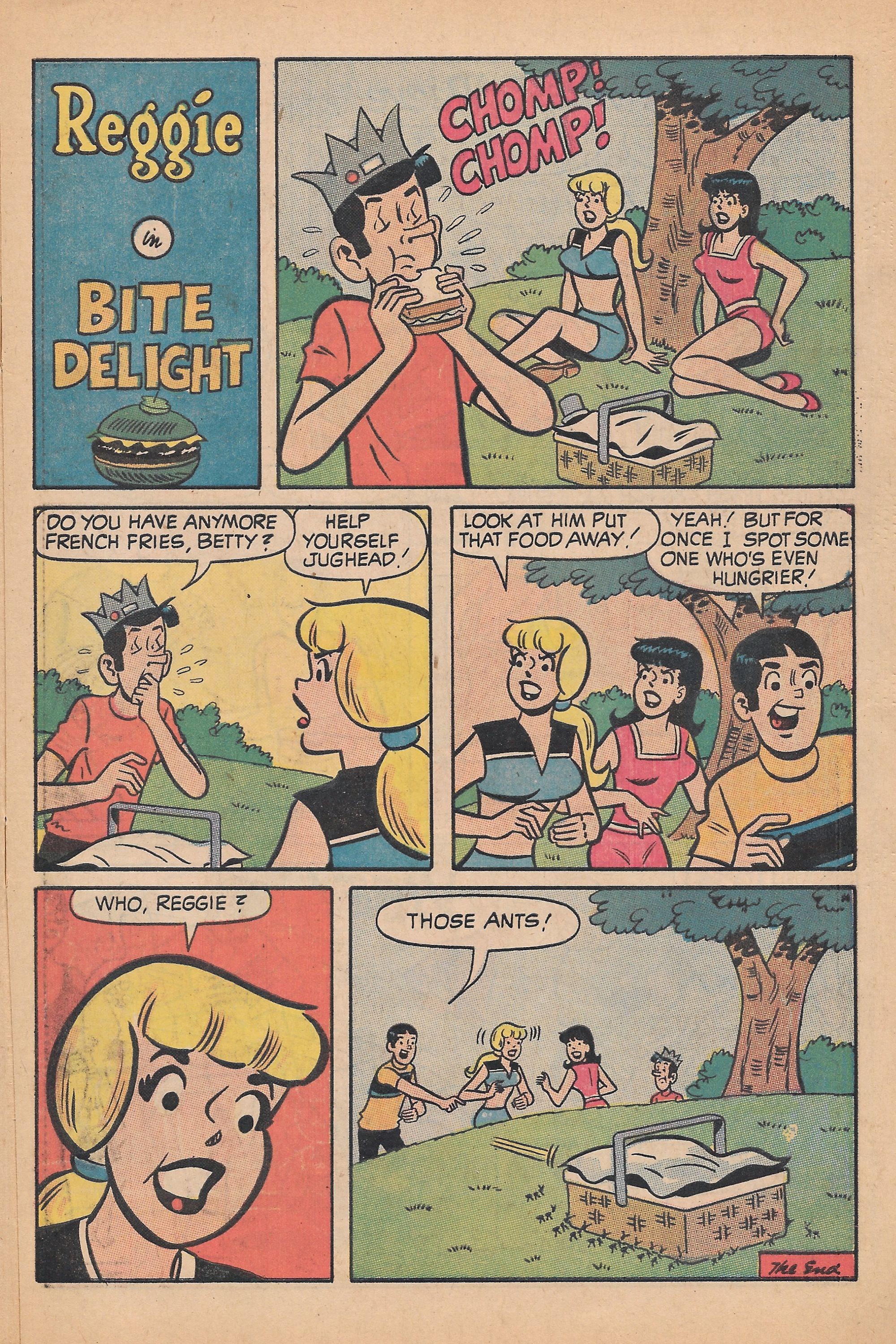 Read online Reggie's Wise Guy Jokes comic -  Issue #15 - 61