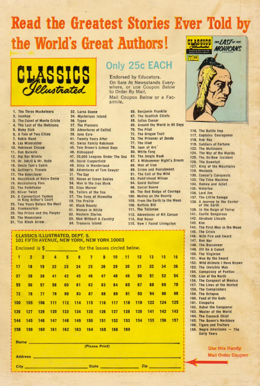 Read online Classics Illustrated comic -  Issue #87 - 52