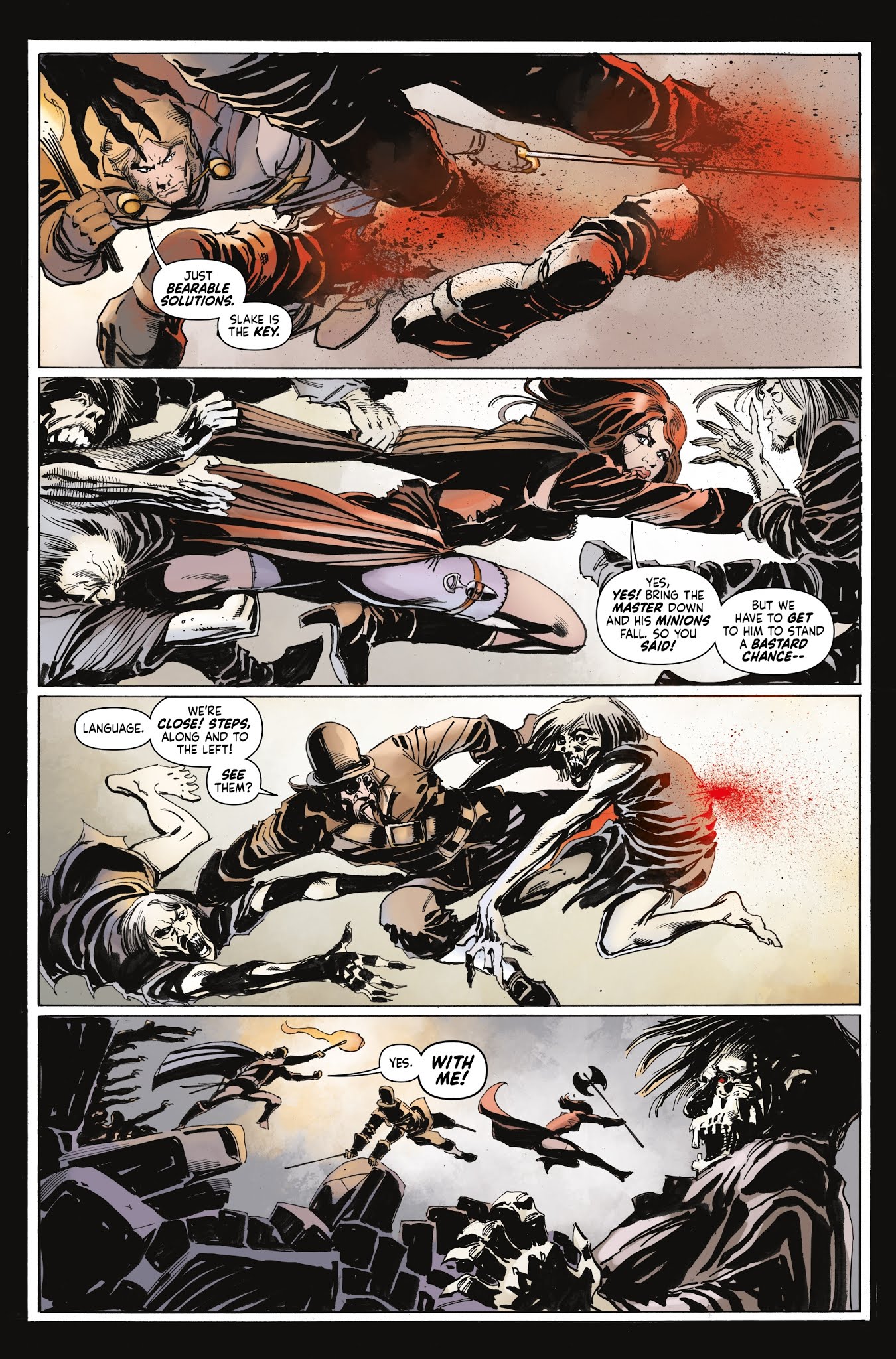 Read online Captain Kronos - Vampire Hunter comic -  Issue #4 - 5