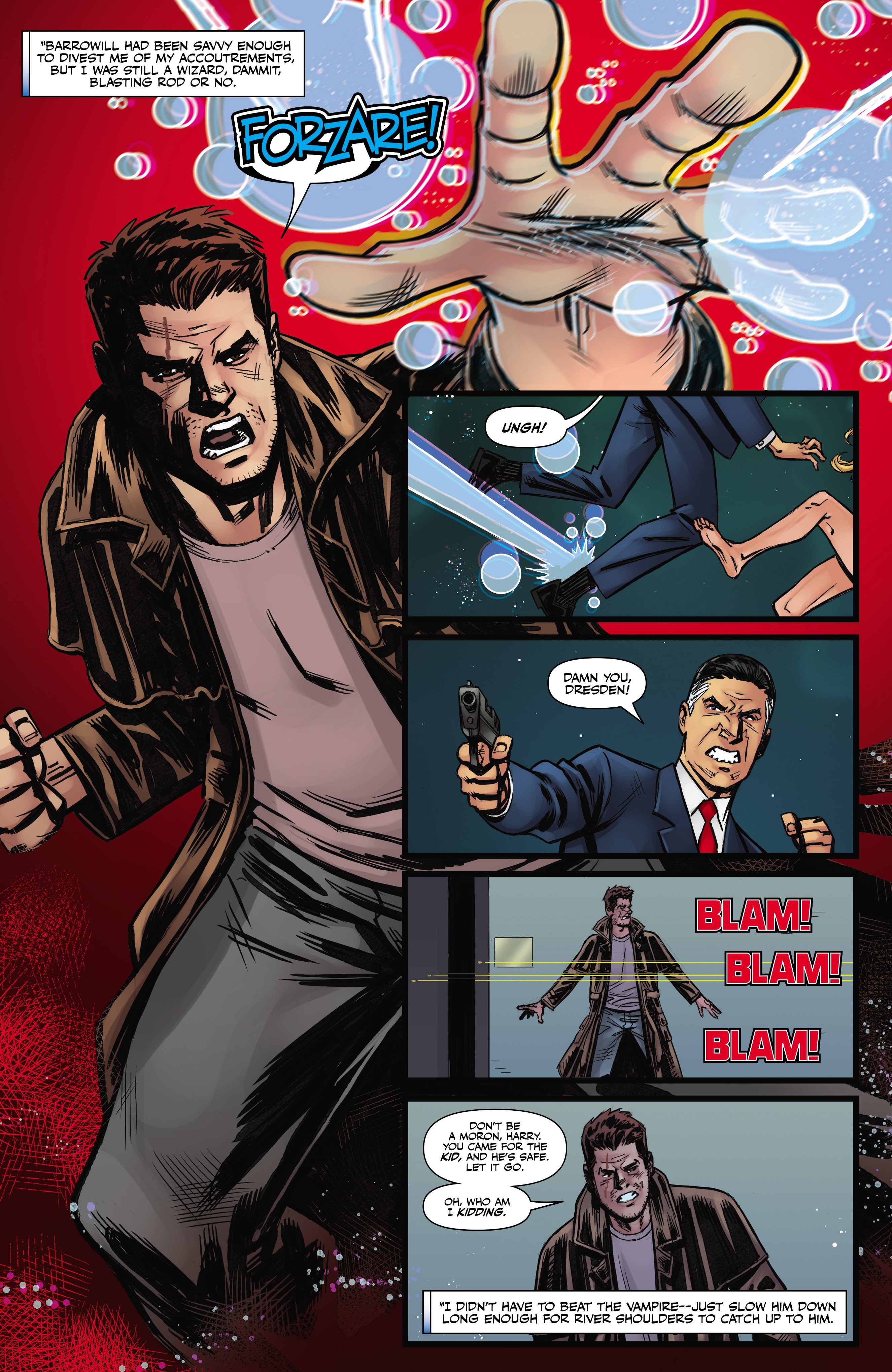 Read online Jim Butcher's The Dresden Files: Bigfoot comic -  Issue # TPB - 121