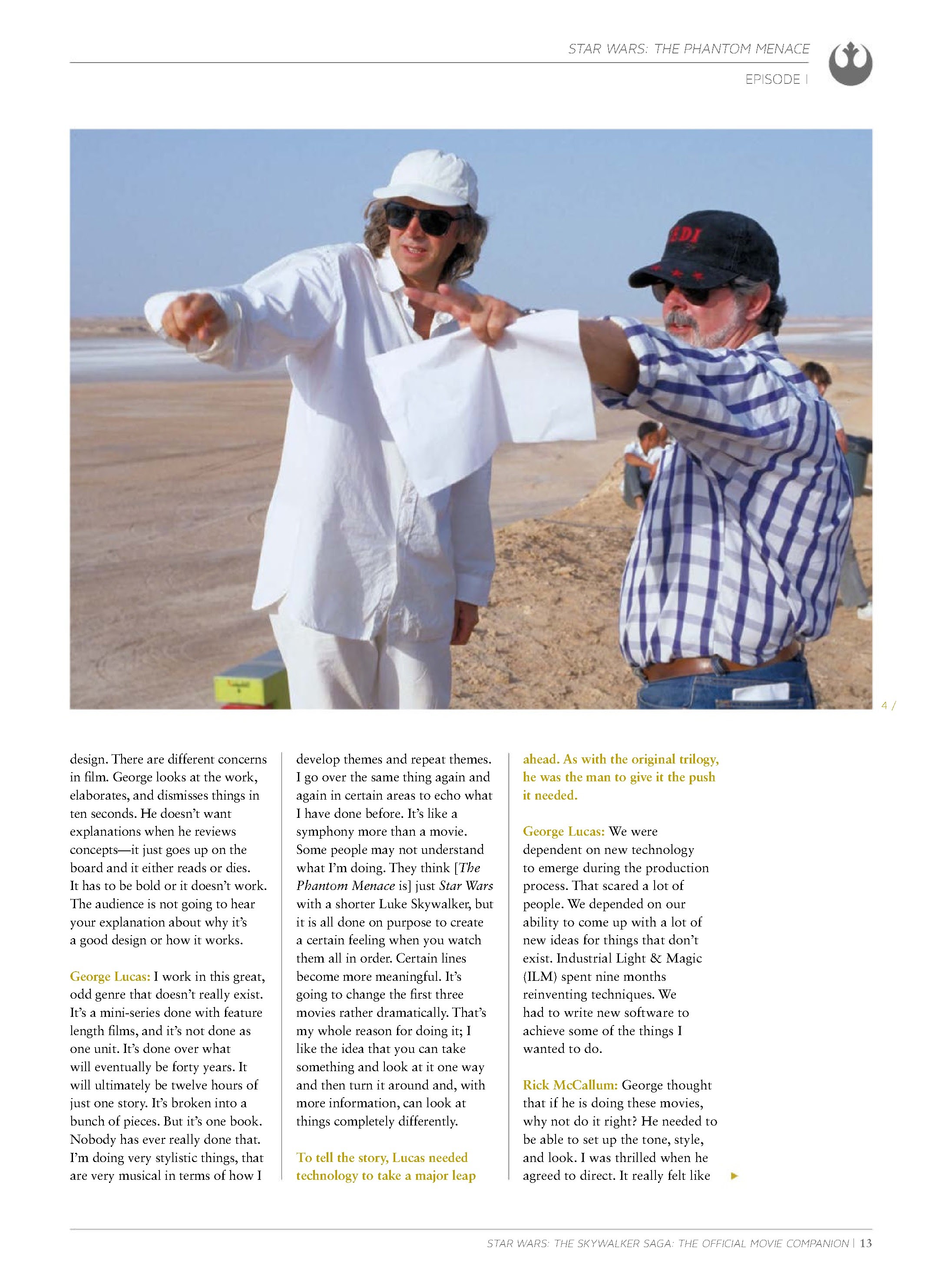 Read online Star Wars: The Skywalker Saga The Official Collector's Edition Book comic -  Issue # TPB (Part 1) - 13