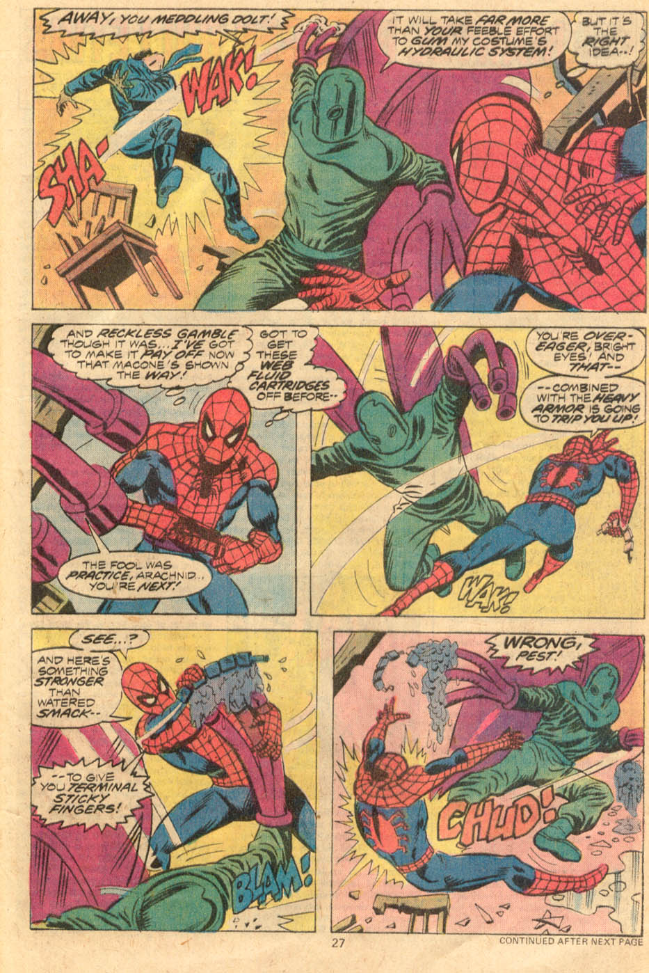 Read online The Spectacular Spider-Man (1976) comic -  Issue #16 - 17