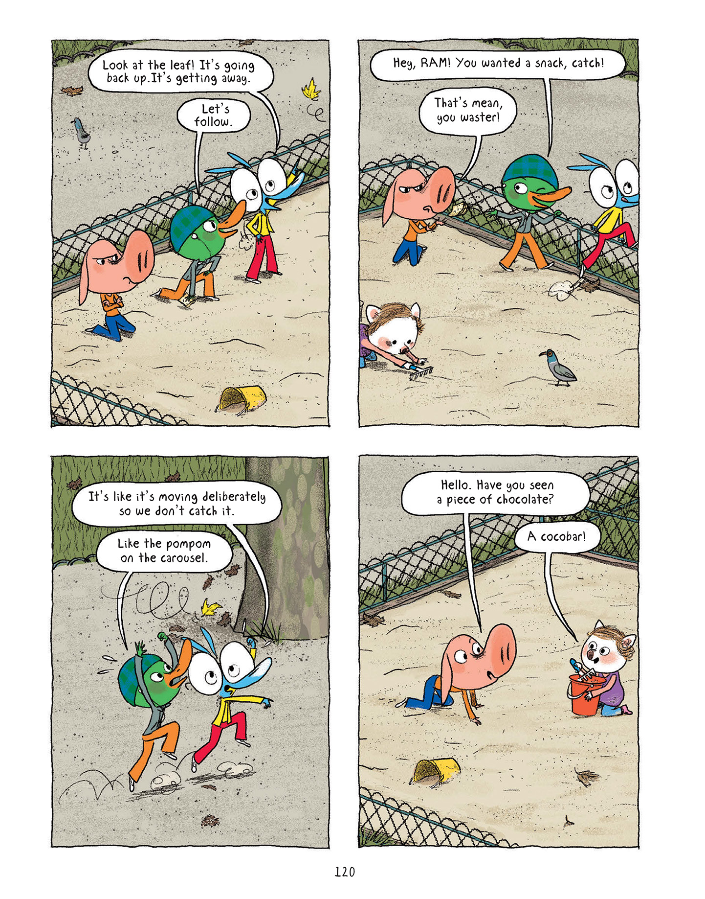 Read online Ariol comic -  Issue # TPB 8 - 122
