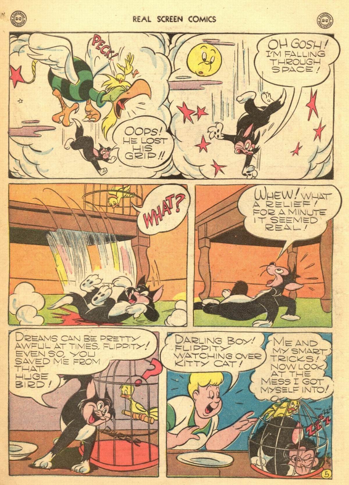 Read online Real Screen Comics comic -  Issue #4 - 14