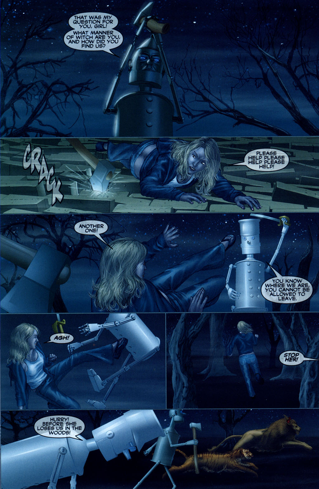 Read online The Oz/Wonderland Chronicles comic -  Issue #1 - 28