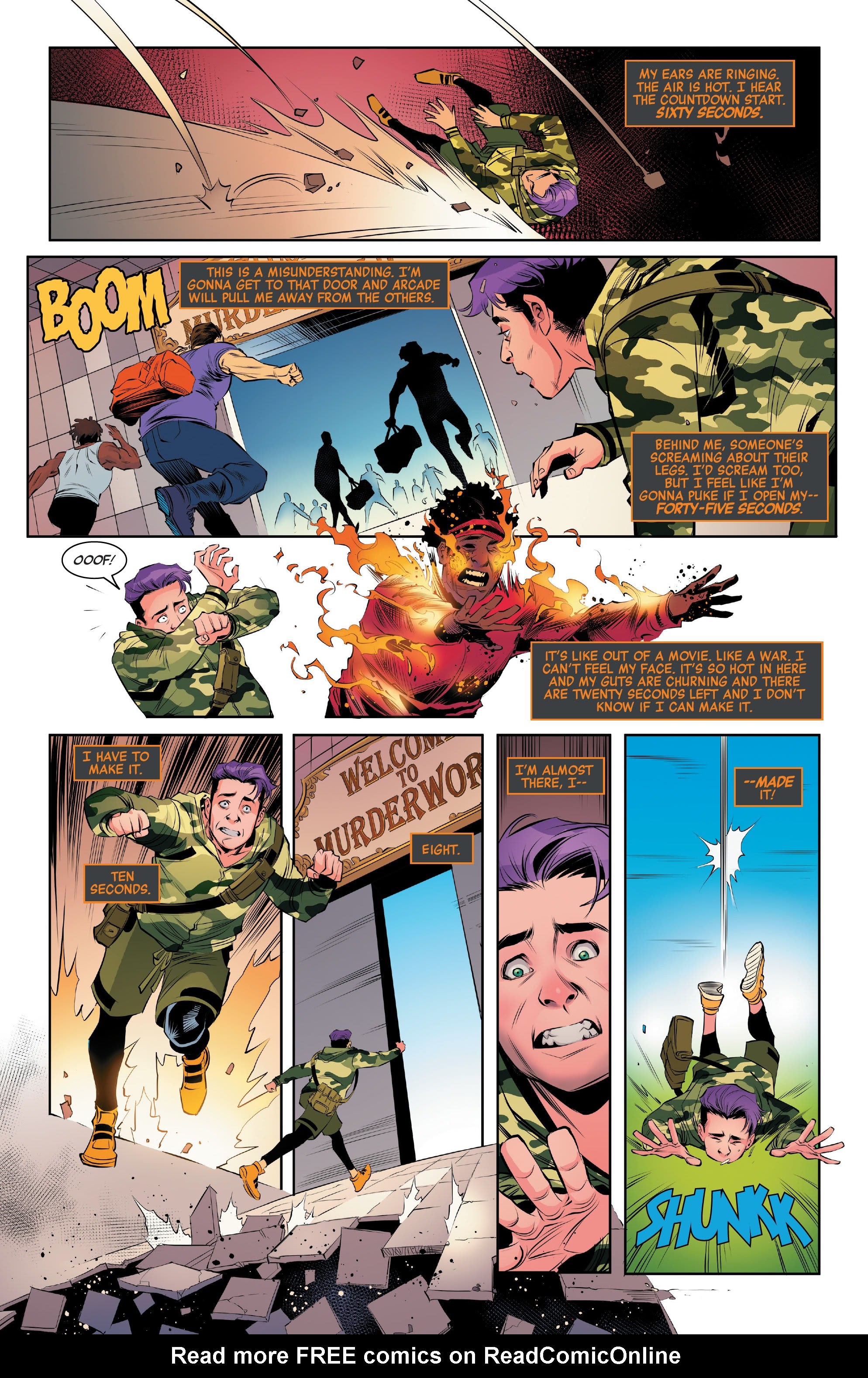 Read online Murderworld: Avengers comic -  Issue #1 - 12