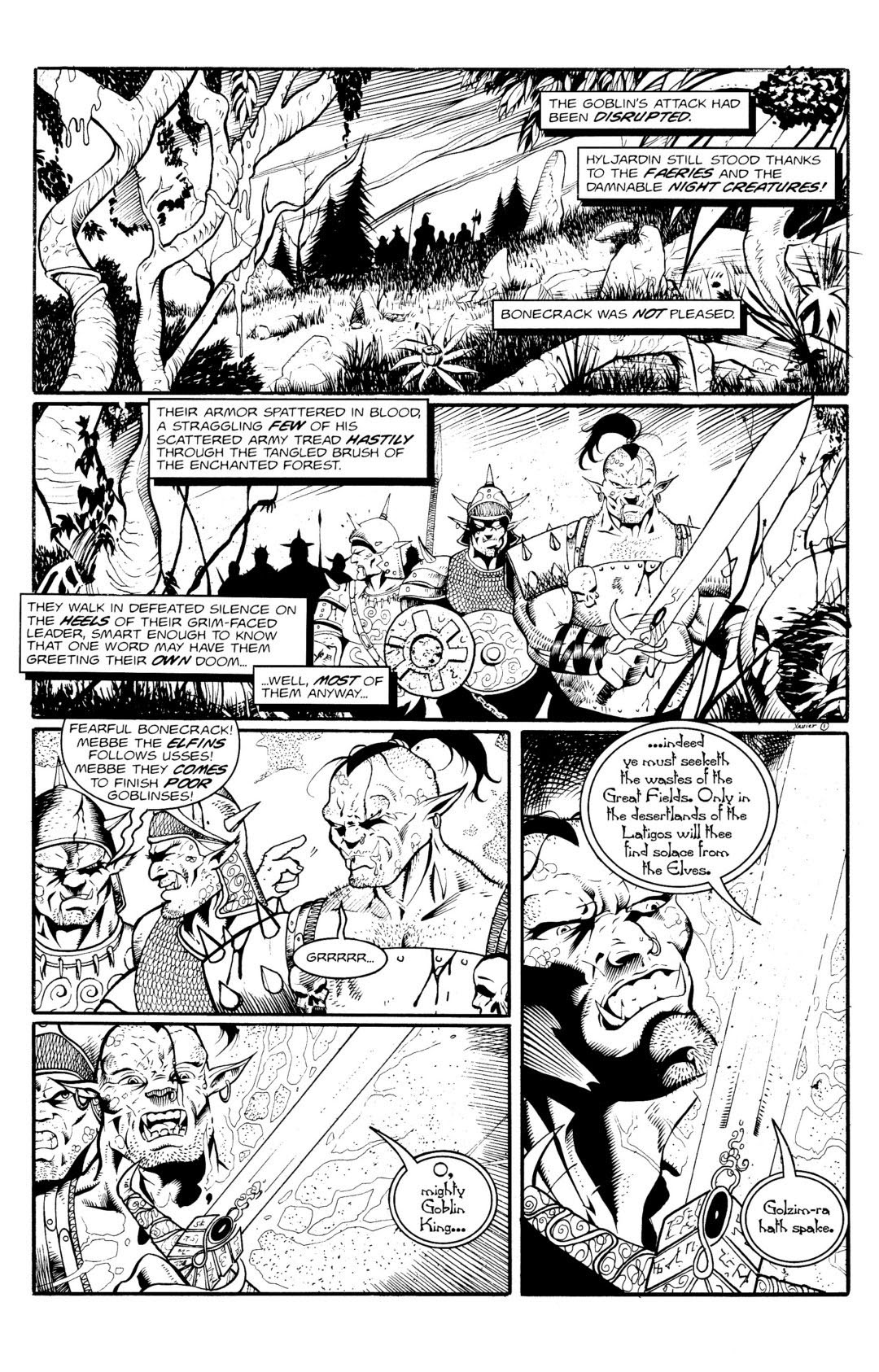Read online Legendlore comic -  Issue #4 - 5
