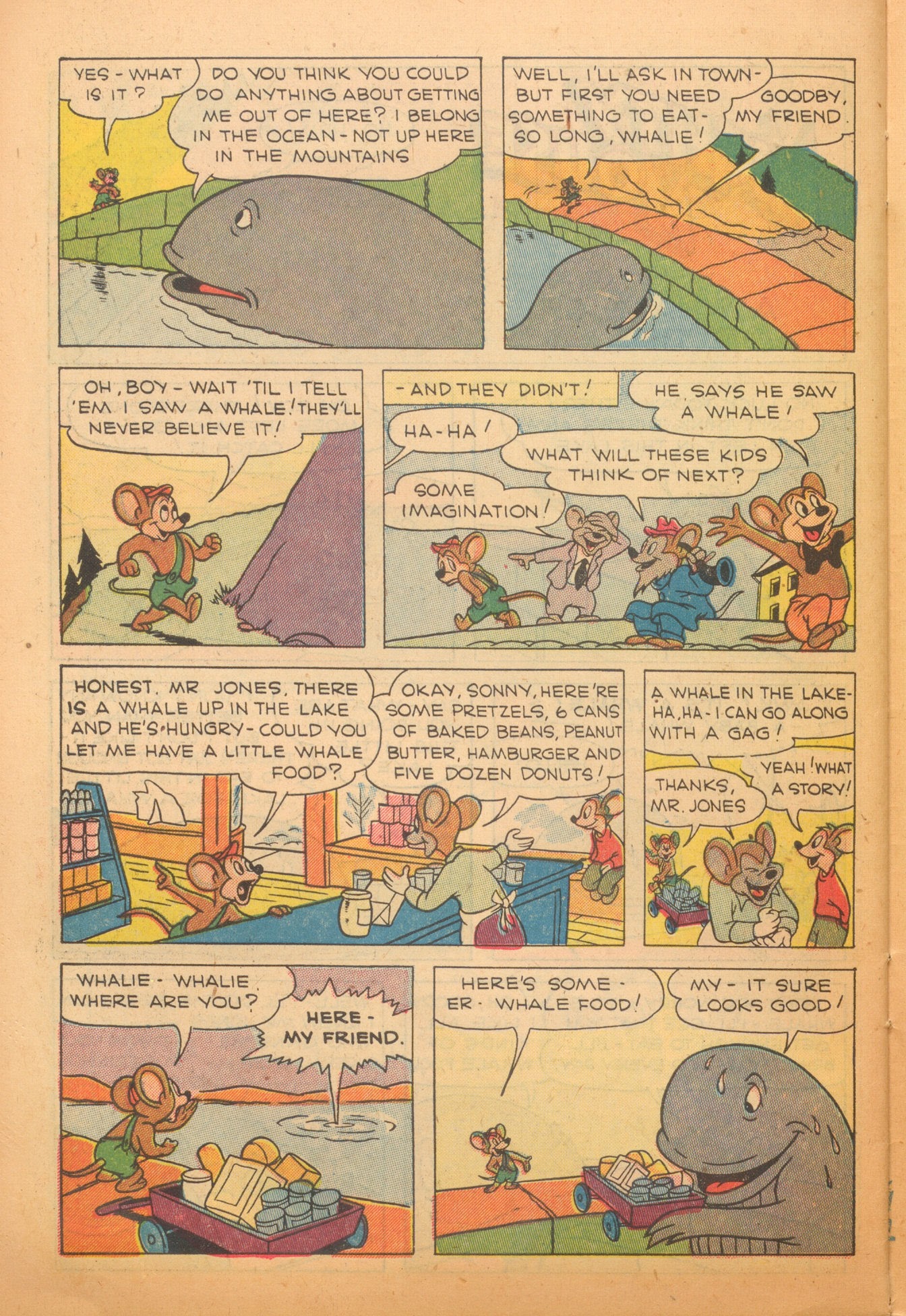 Read online Paul Terry's Mighty Mouse Comics comic -  Issue #17 - 30