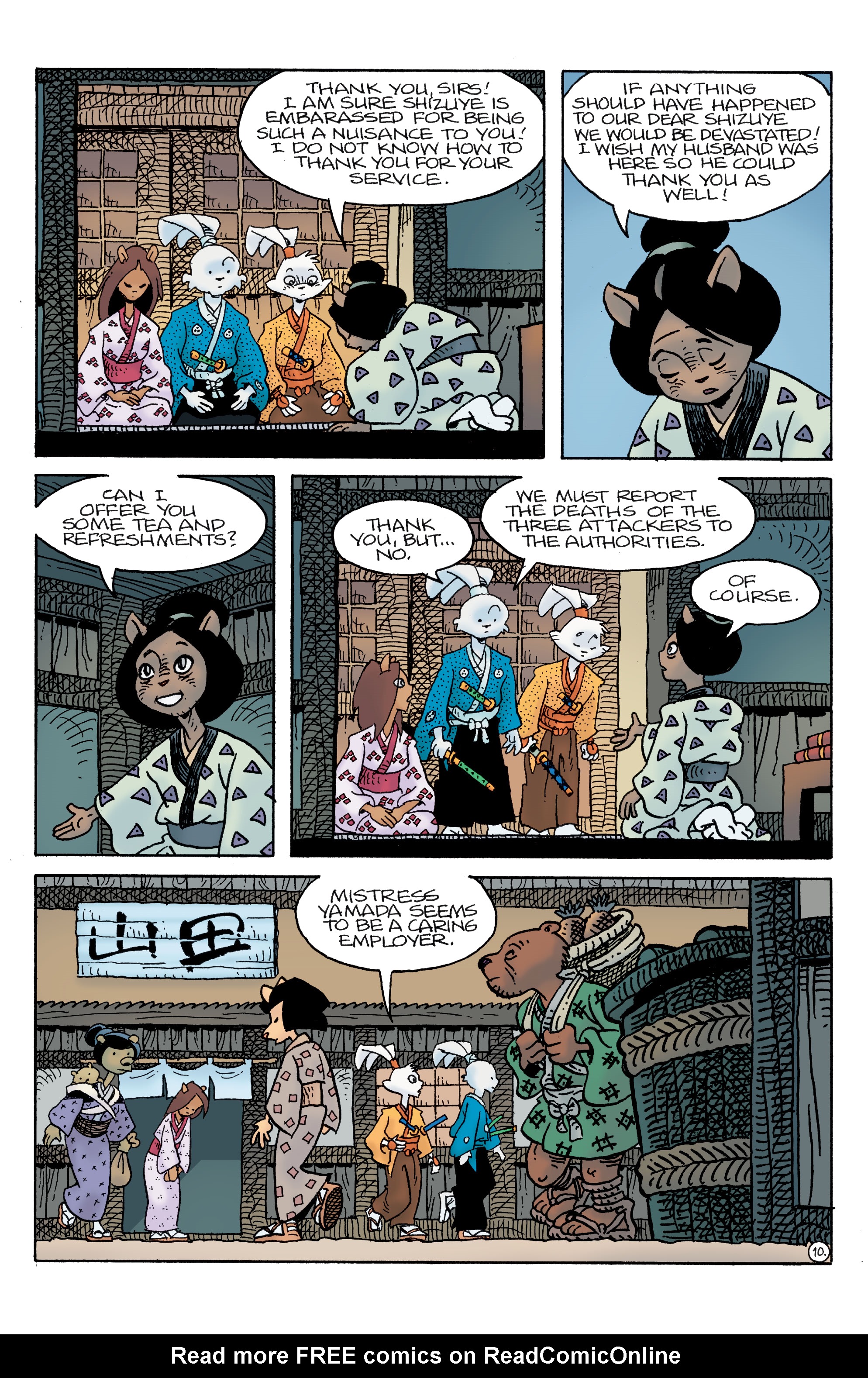 Read online Usagi Yojimbo (2019) comic -  Issue #27 - 12