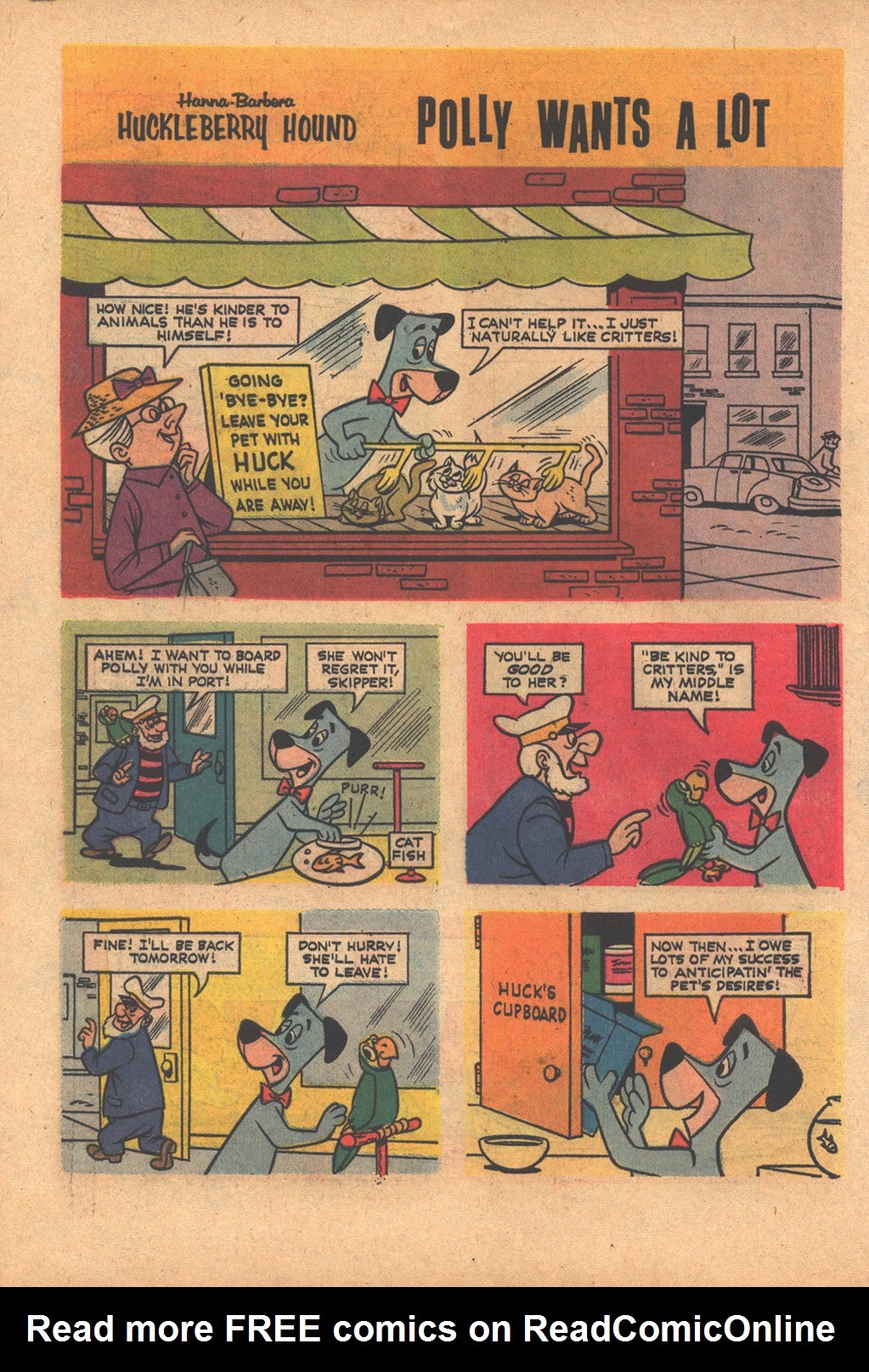 Read online Huckleberry Hound (1960) comic -  Issue #19 - 54