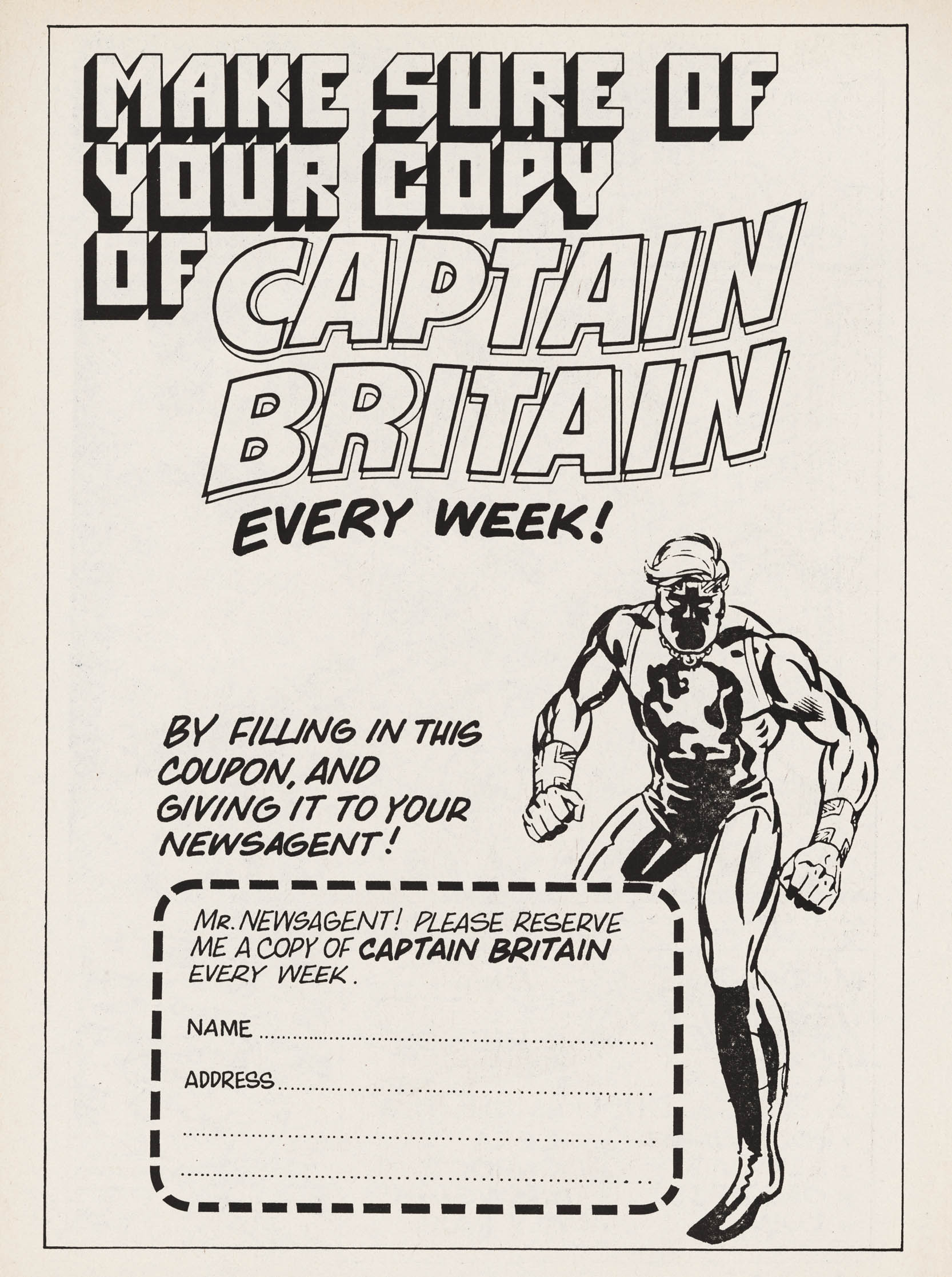 Read online Captain Britain (1976) comic -  Issue #31 - 28