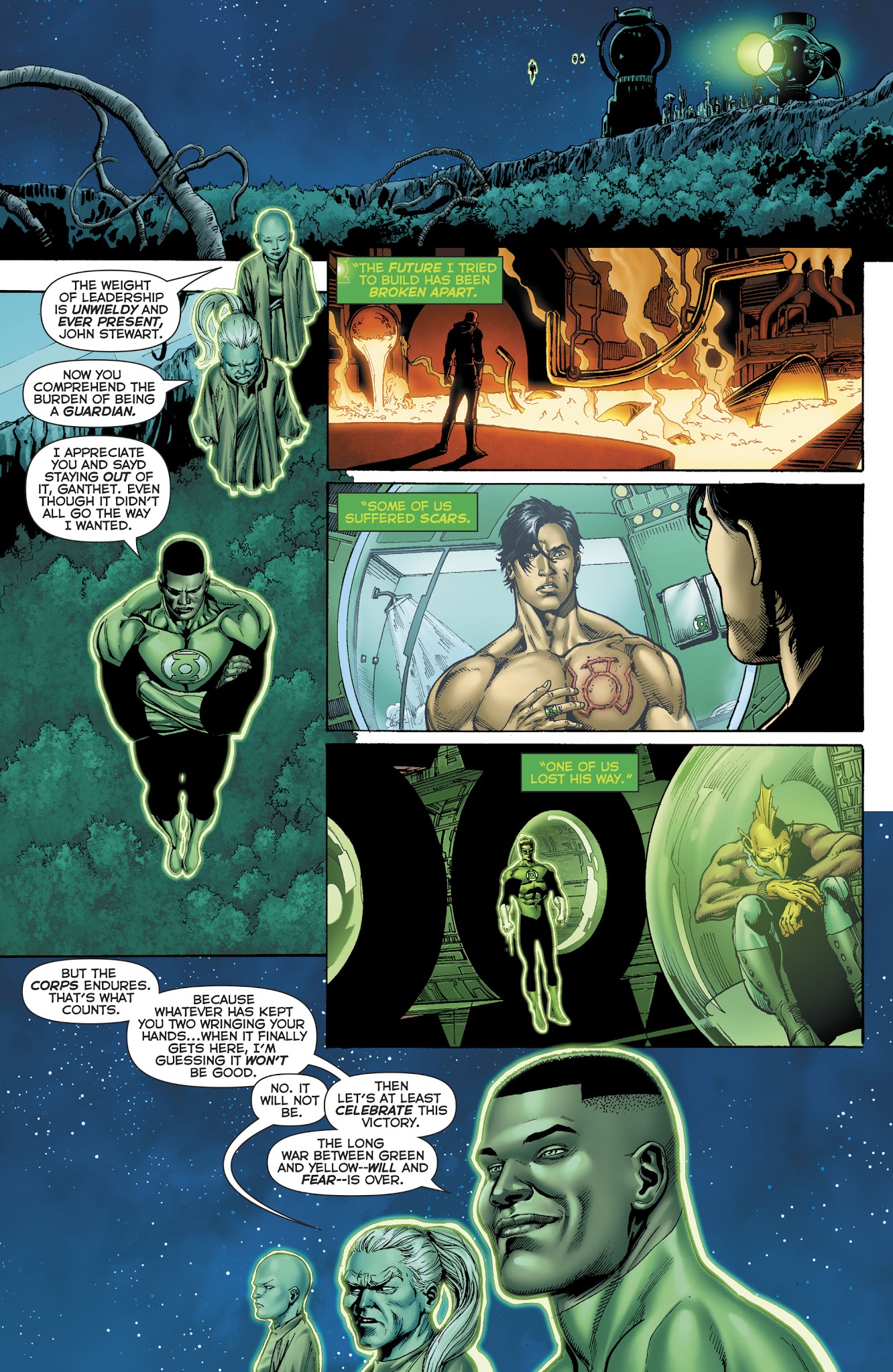 Read online Hal Jordan And The Green Lantern Corps comic -  Issue #25 - 26