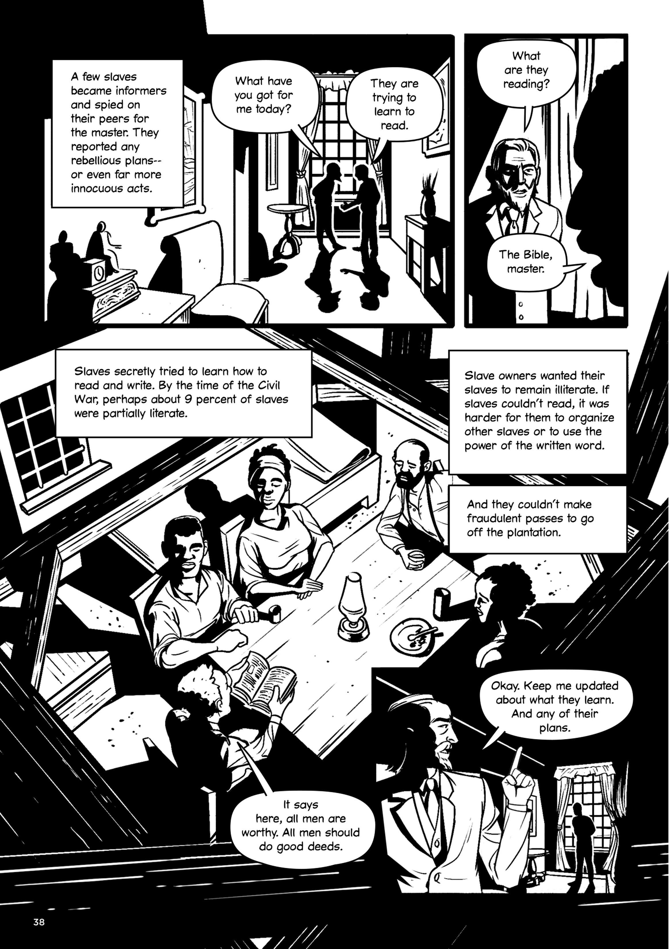 Read online The Machine Never Blinks: A Graphic History of Spying and Surveillance comic -  Issue # TPB - 48