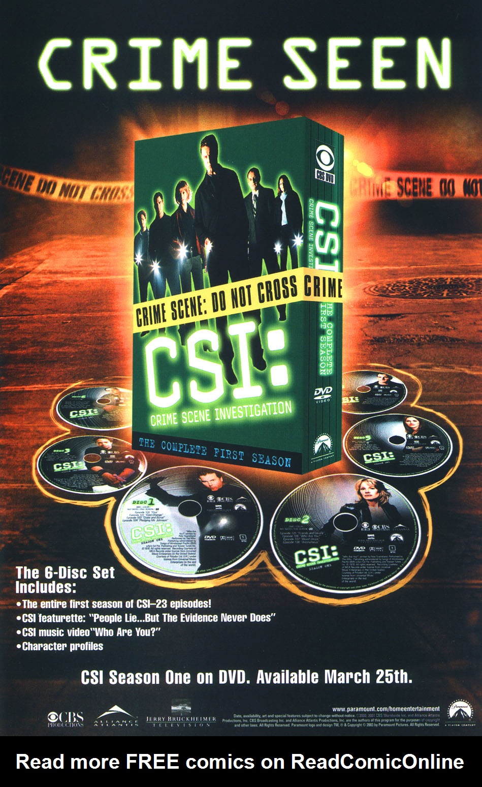 Read online CSI: Crime Scene Investigation comic -  Issue #3 - 27