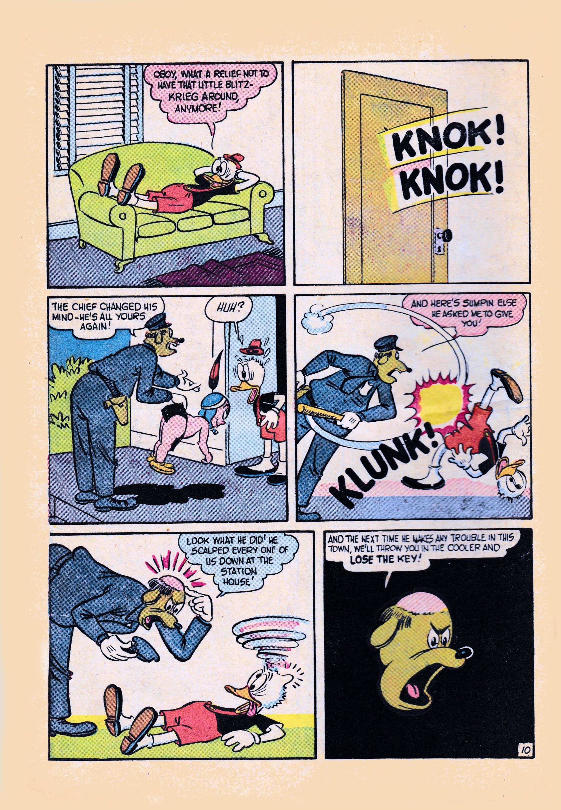 Read online Super Duck Comics comic -  Issue #7 - 12