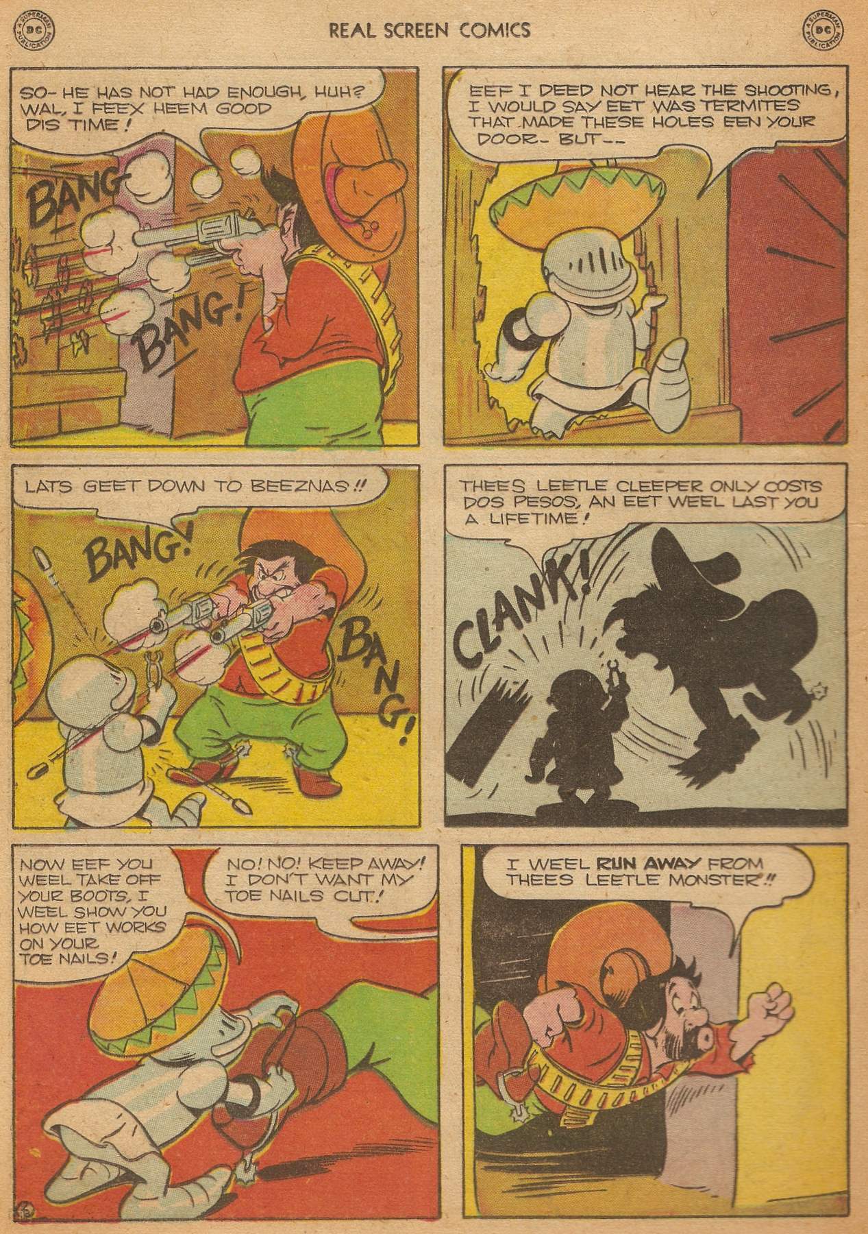 Read online Real Screen Comics comic -  Issue #18 - 34